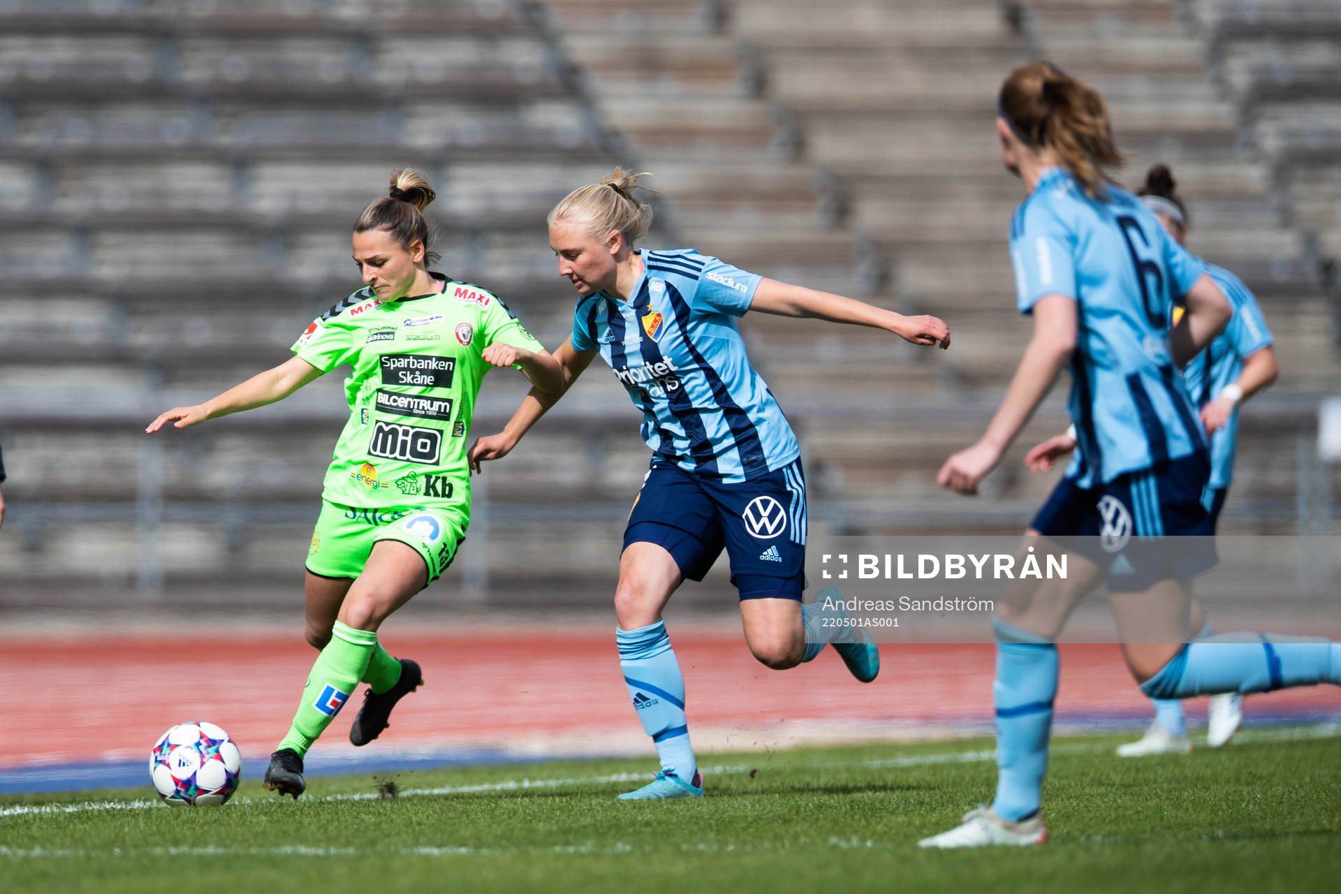 StinaLisa Johansson och Kristianstads Emma Petrovic