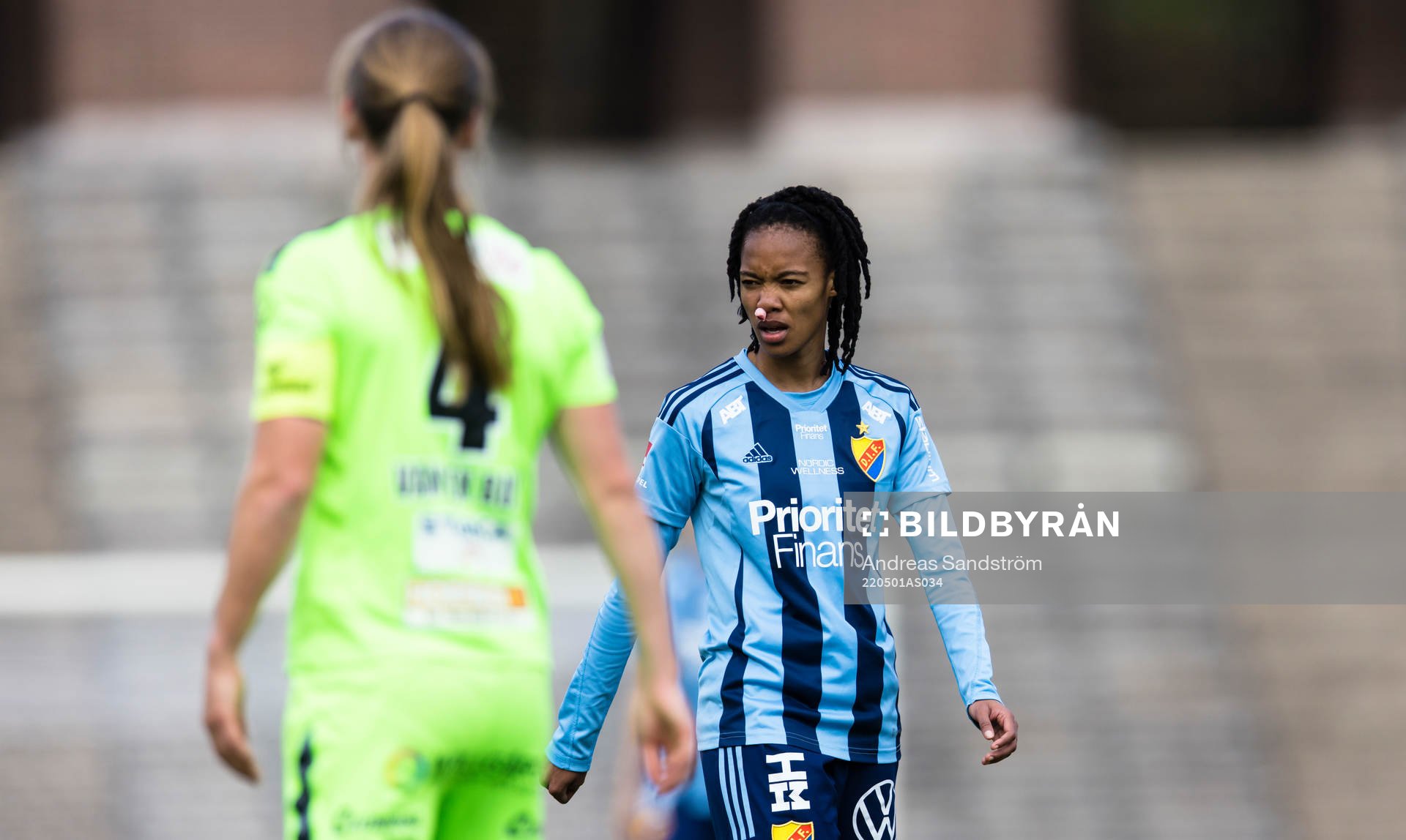 Djurgårdens Linda Maserame Motlhalo