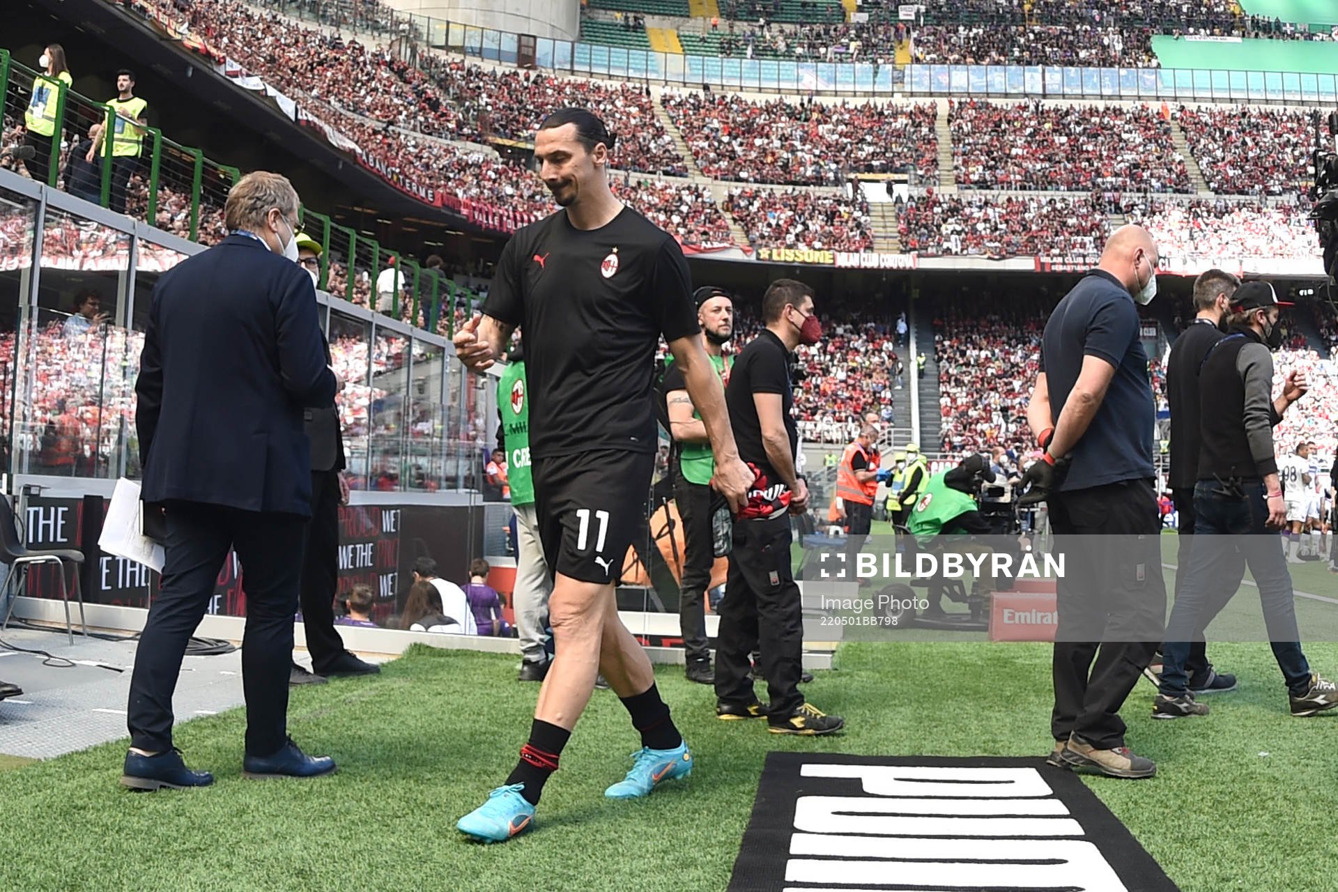 Zlatan Ibrahimovic of Milan
