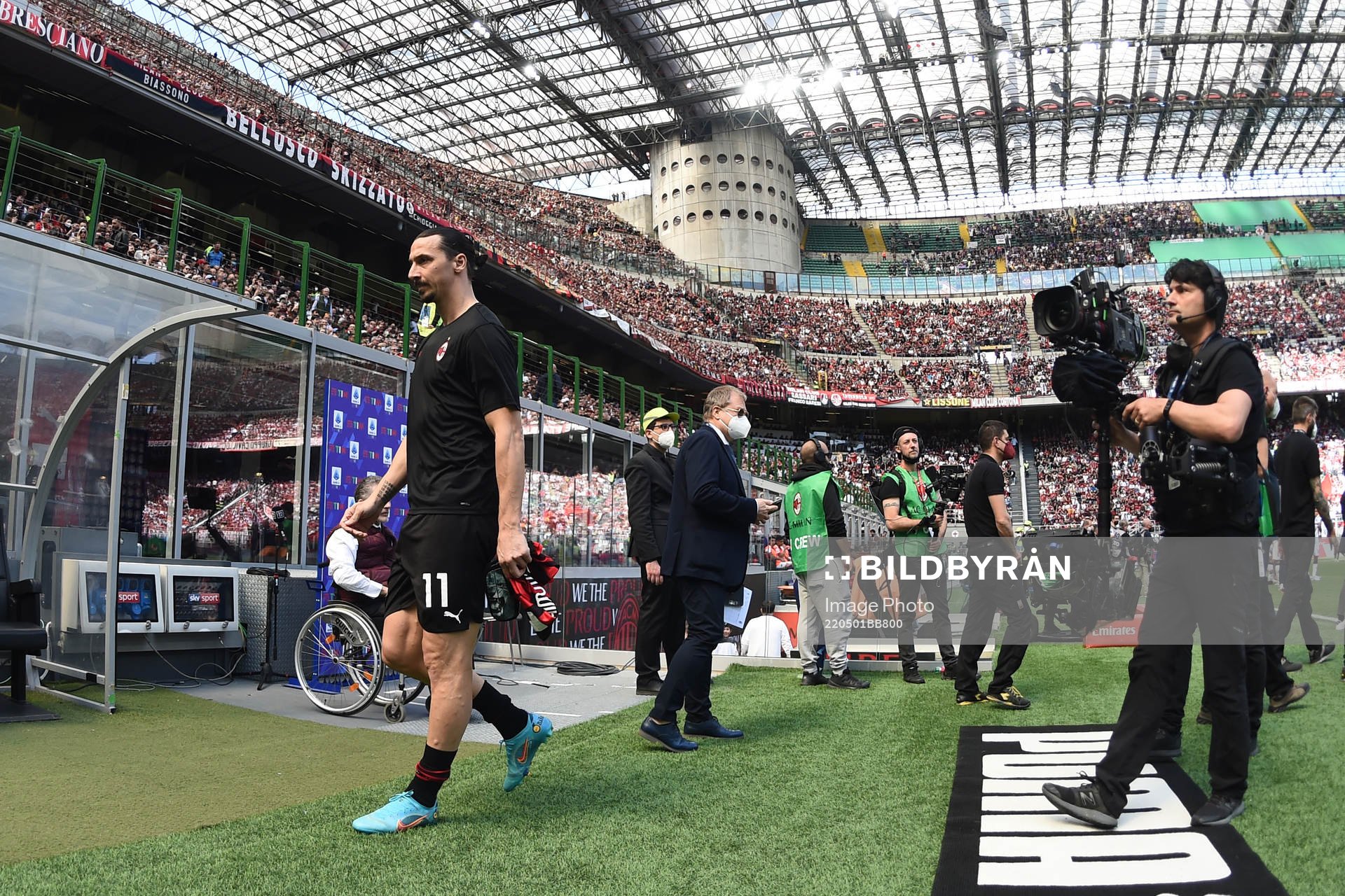 Zlatan Ibrahimovic of Milan