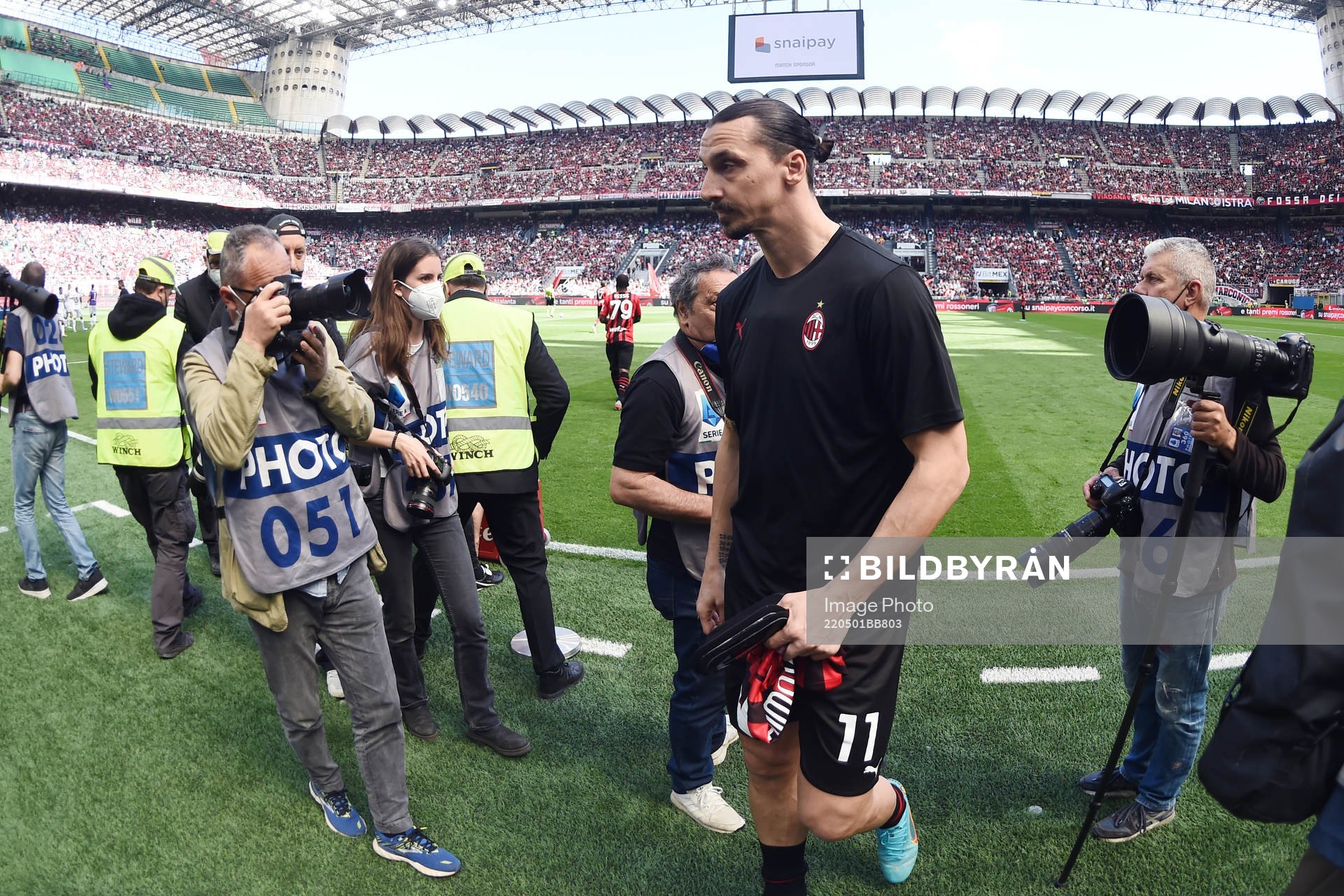 Zlatan Ibrahimovic of Milan