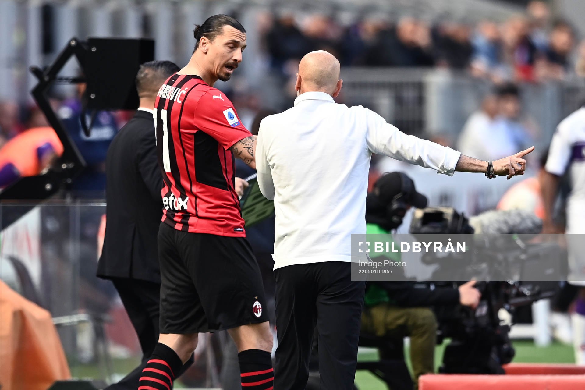 Zlatan Ibrahimovic of Milan
