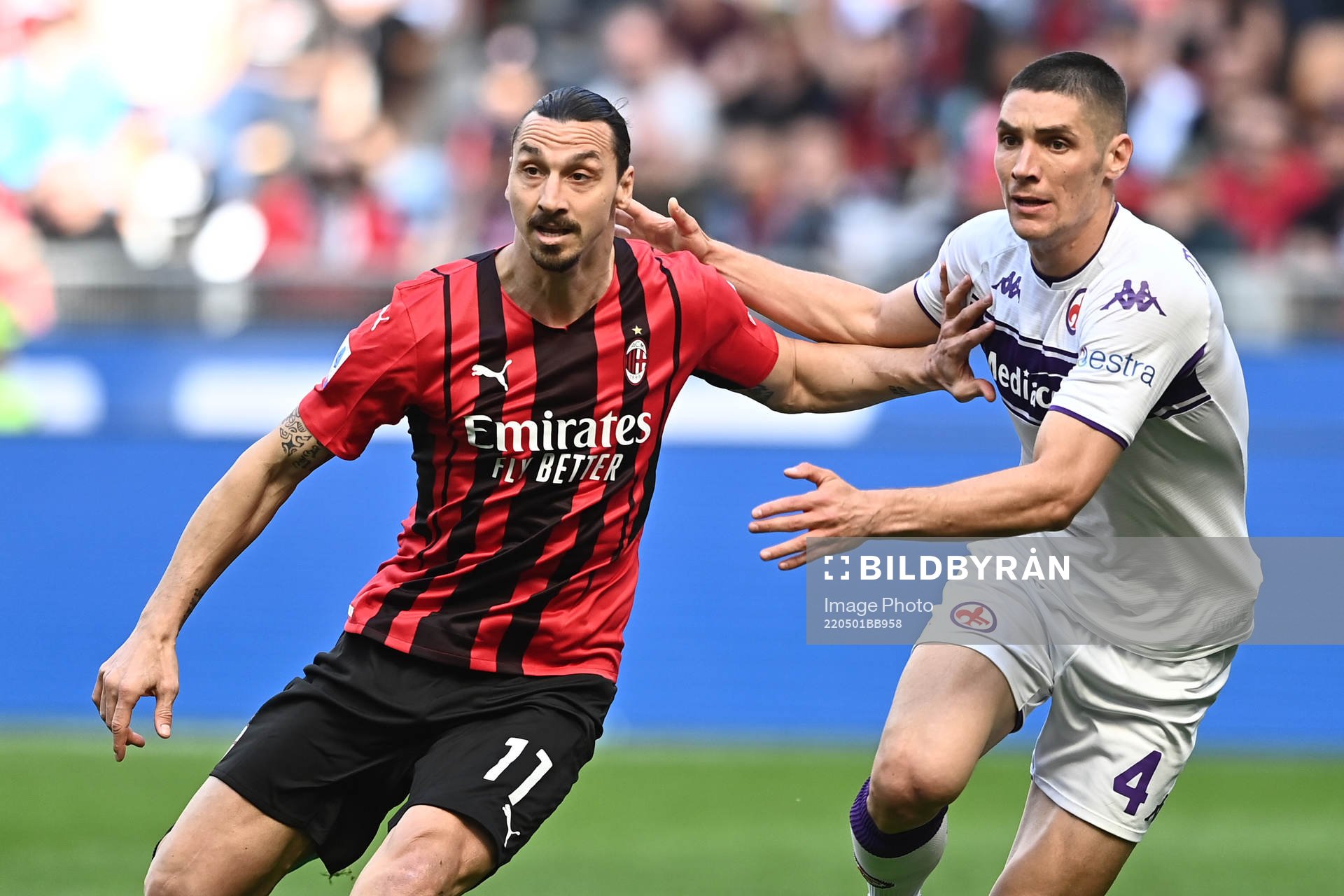 Zlatan Ibrahimovic of Milan