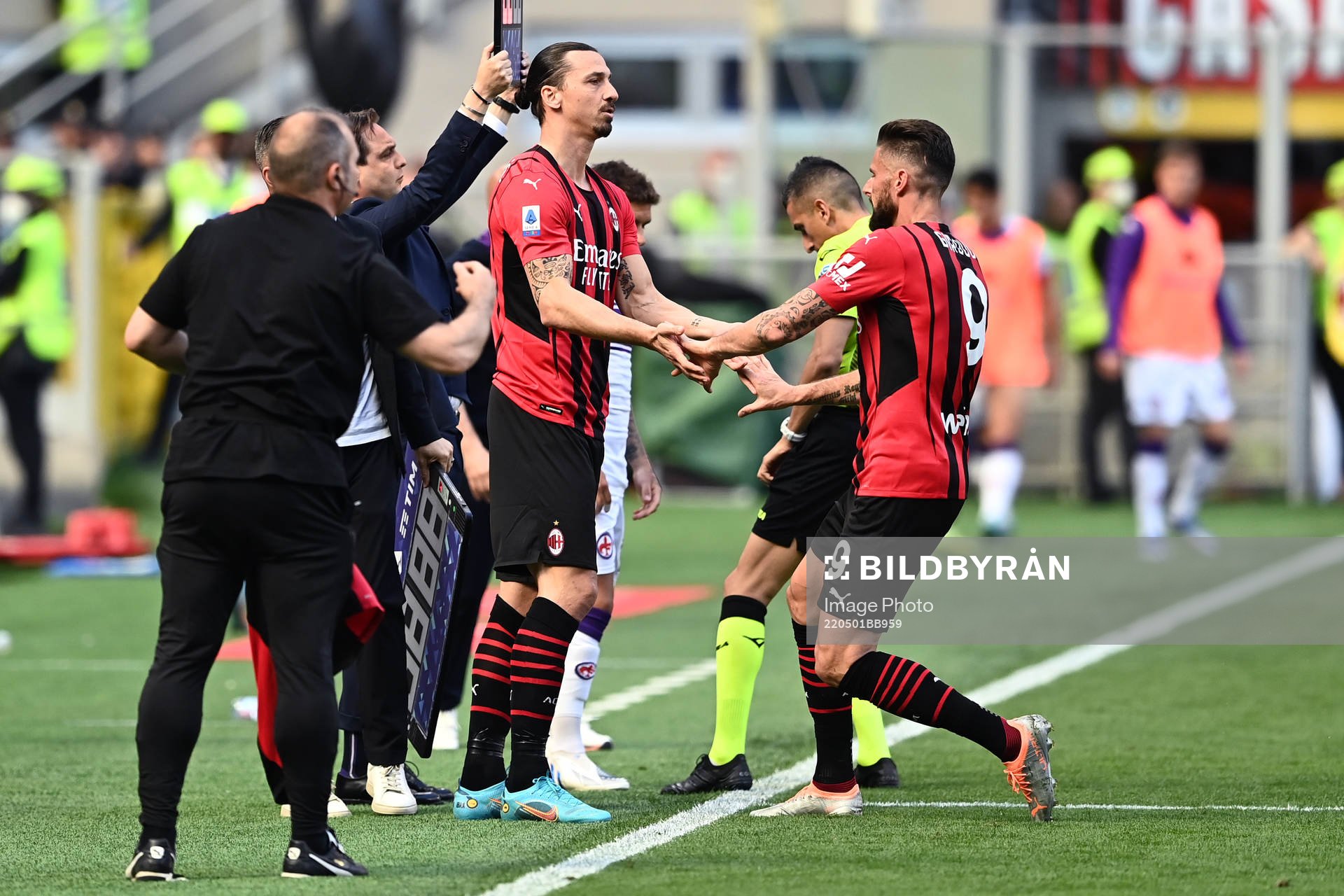 Zlatan Ibrahimovic of Milan