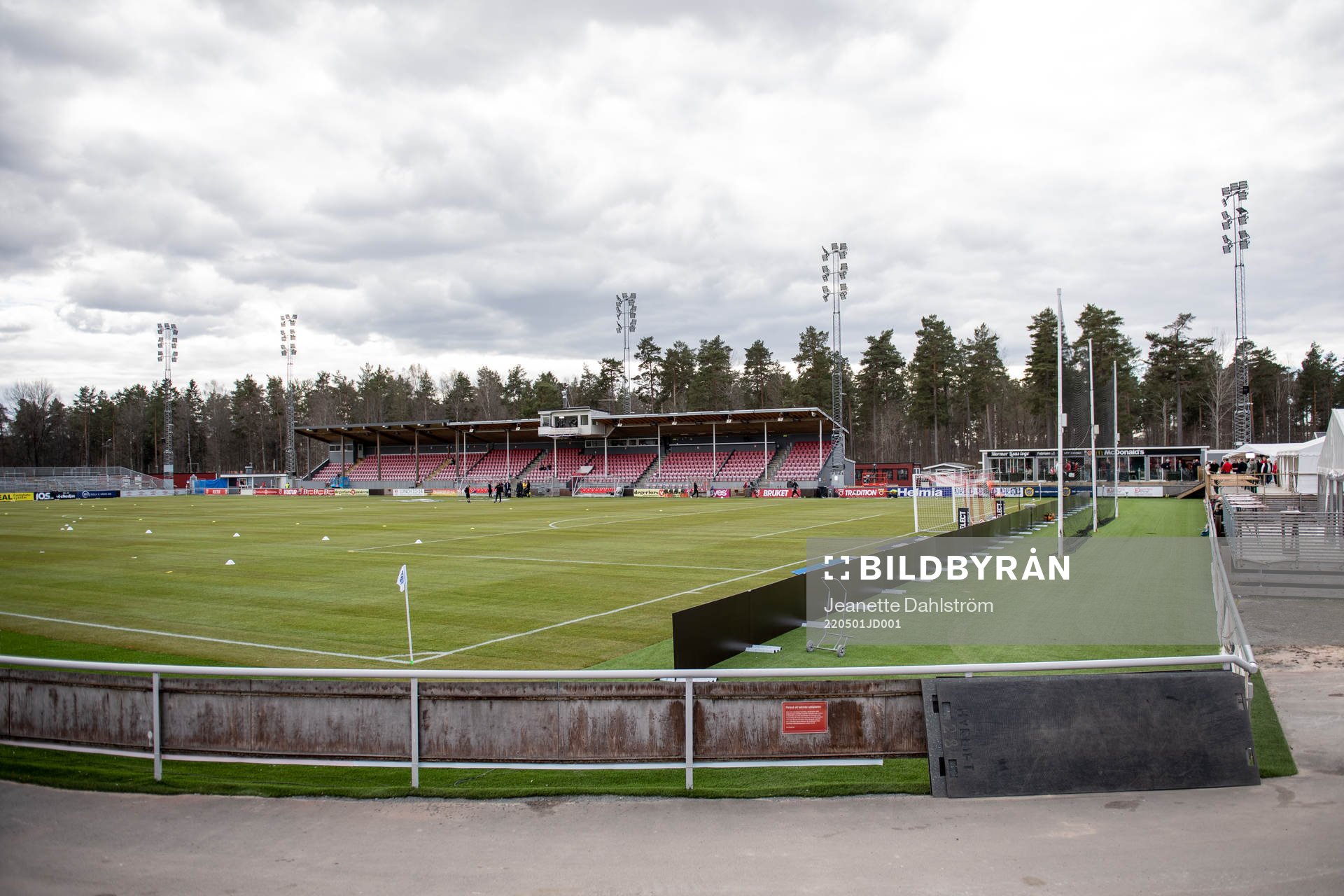 inför fotbollsmatchen i Allsvenskan mellan Degerfors och