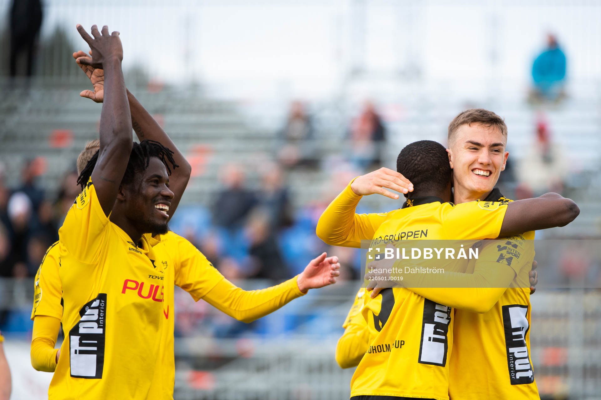 Elfsborgs Ahmed Qasem, Maudo Lamine Jarjué och Gustaf