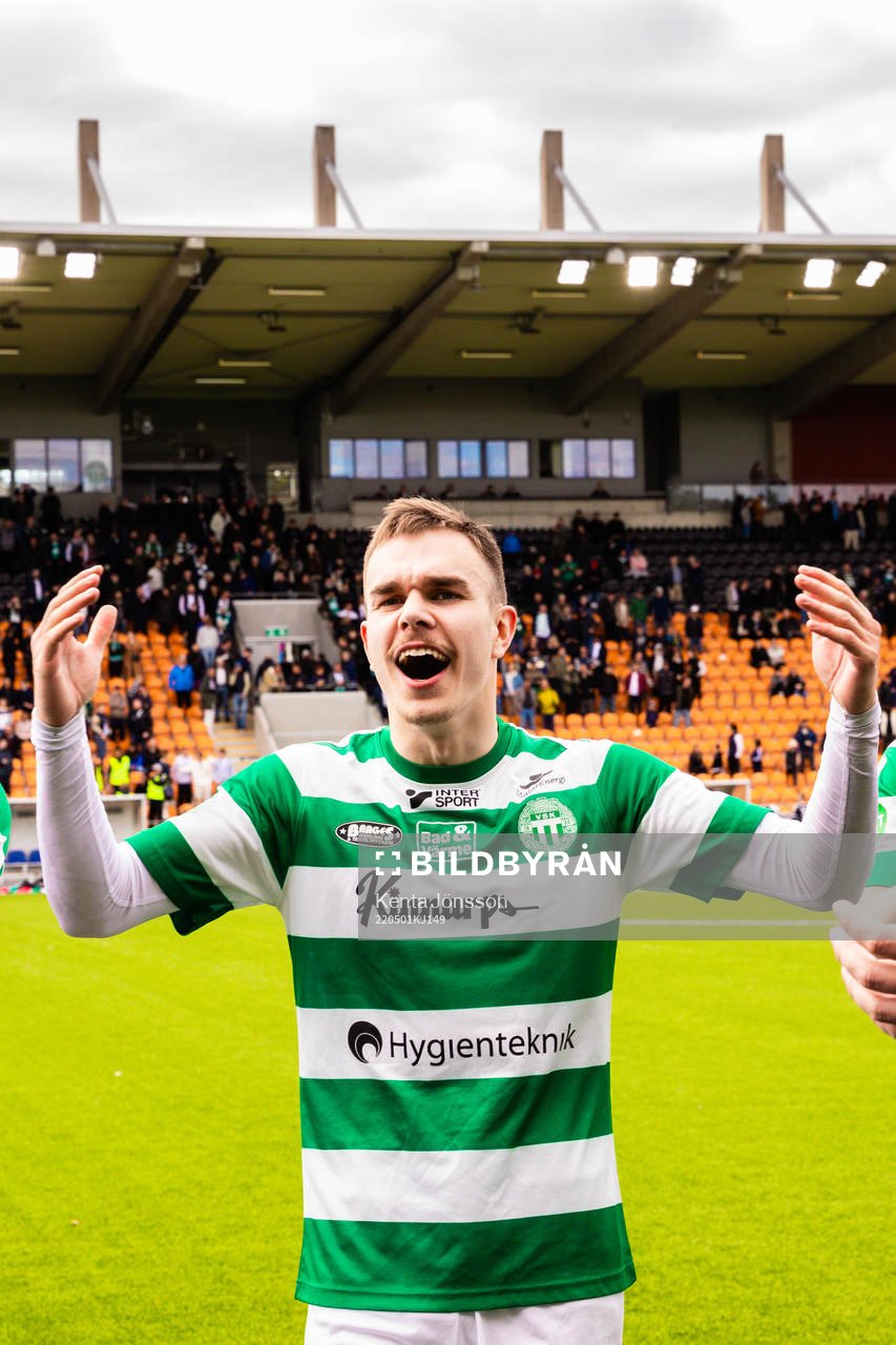 Västerås Dusan Jajic jublar