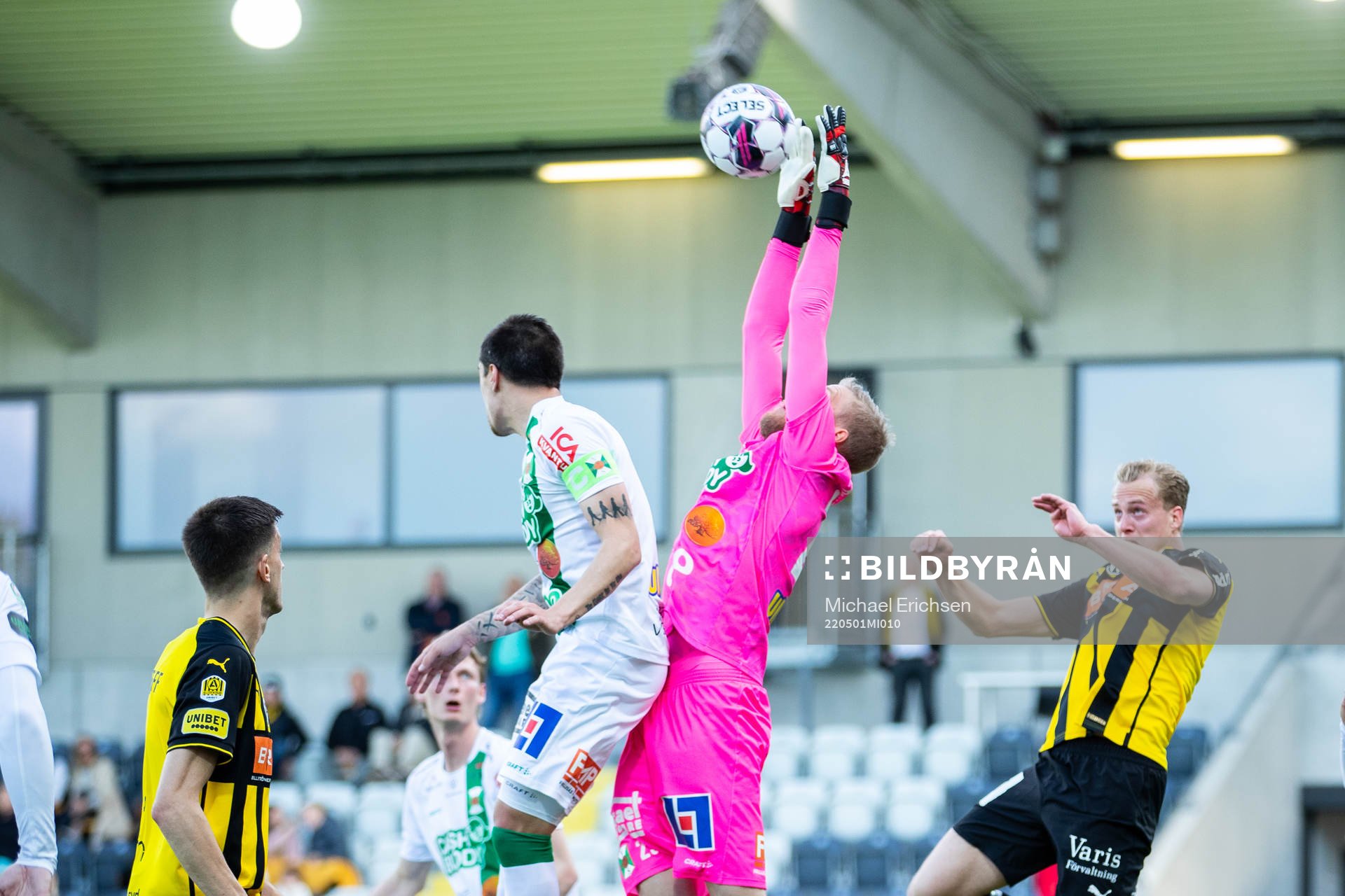 Varbergs målvakt Fredrik Andersson