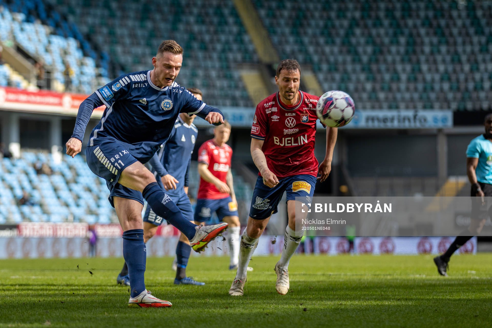 Utsiktens Mattias Bouvin och Örgrytes Jonathan Azulay