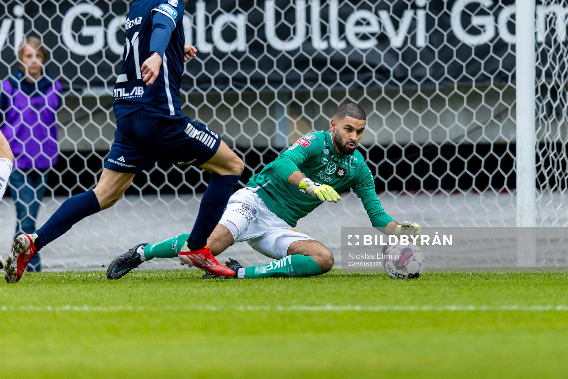 Örgrytes målvakt Sixten Mohlin