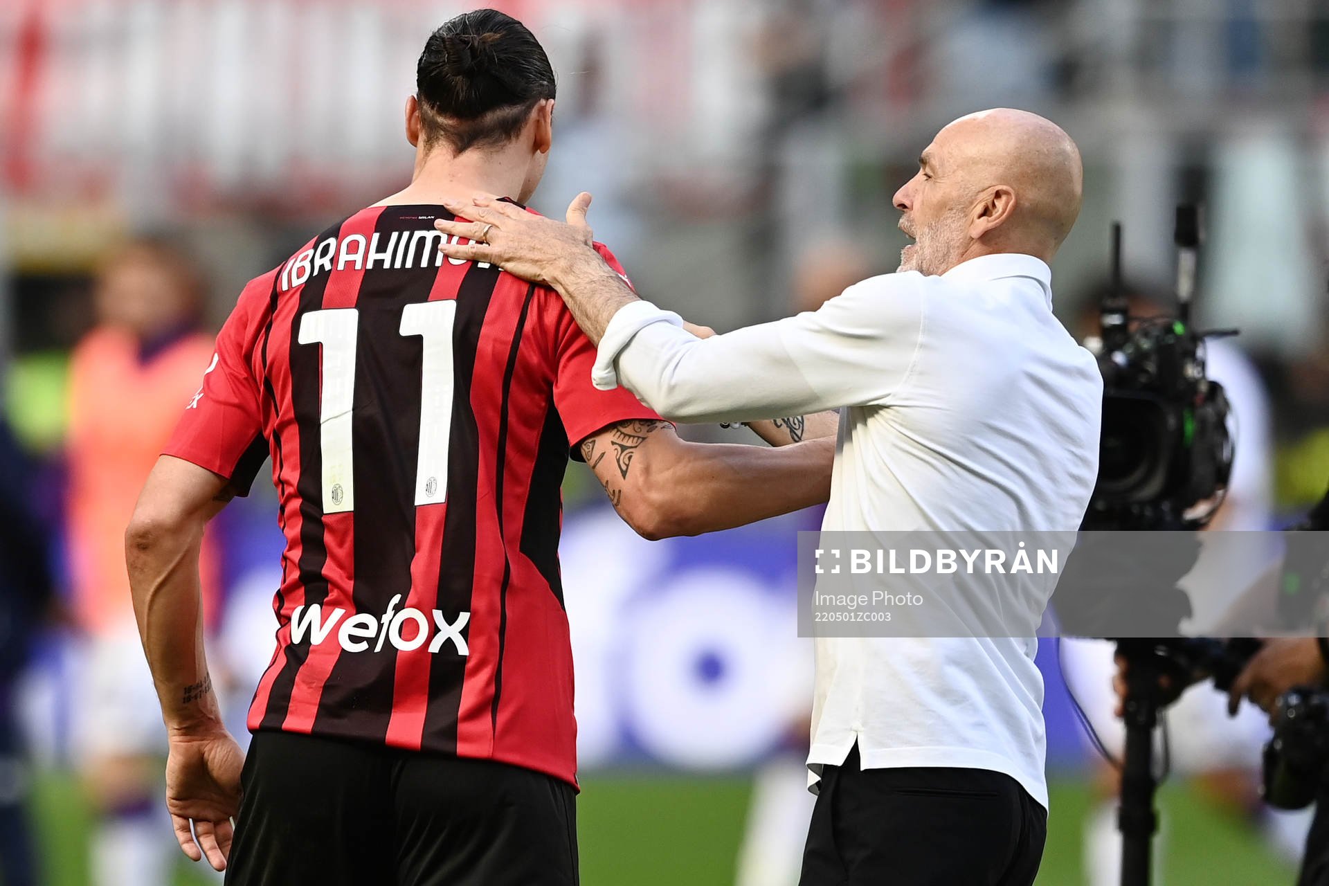 Zlatan Ibrahimovic of Milan