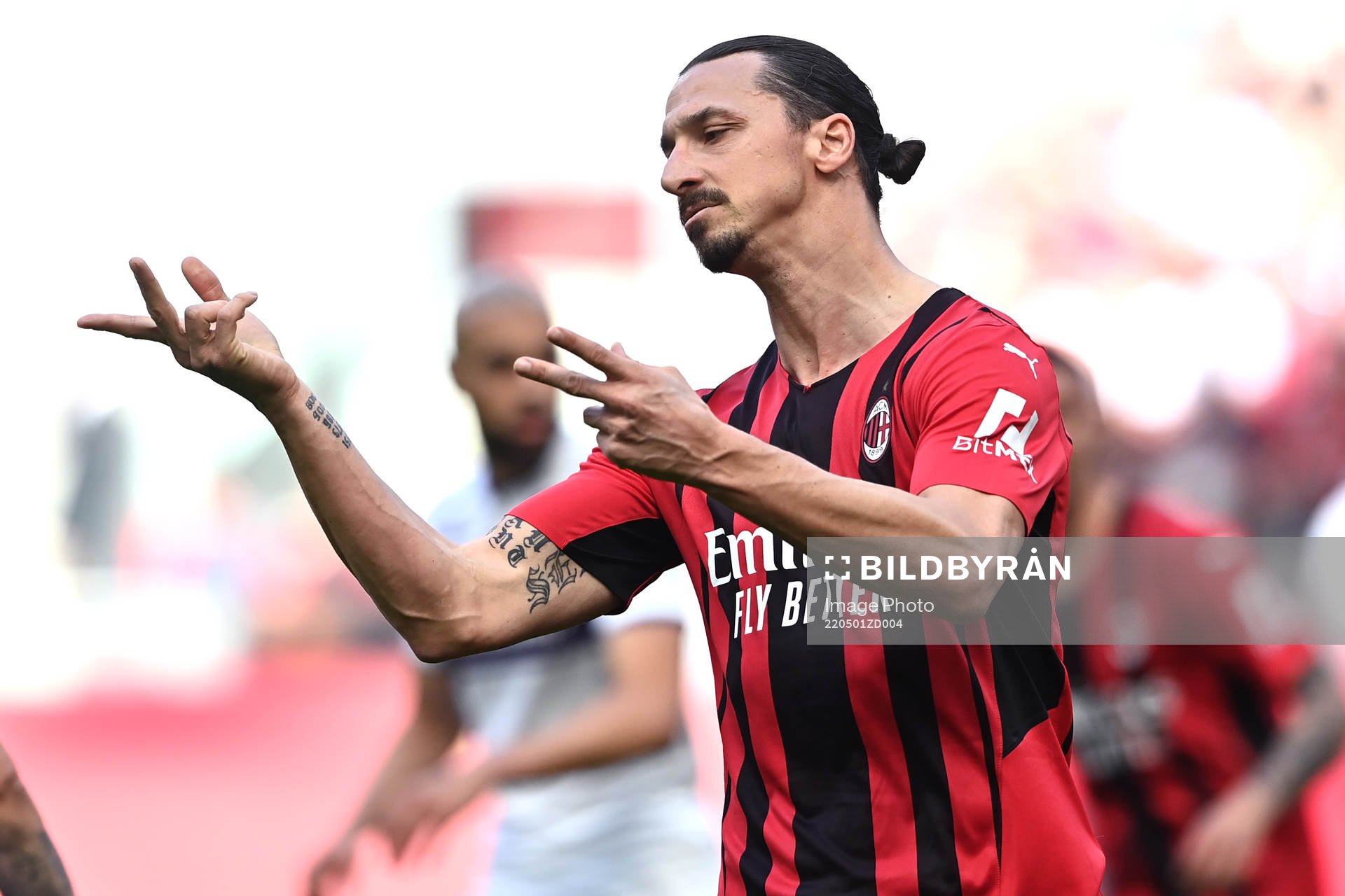 Zlatan Ibrahimovic of Milan