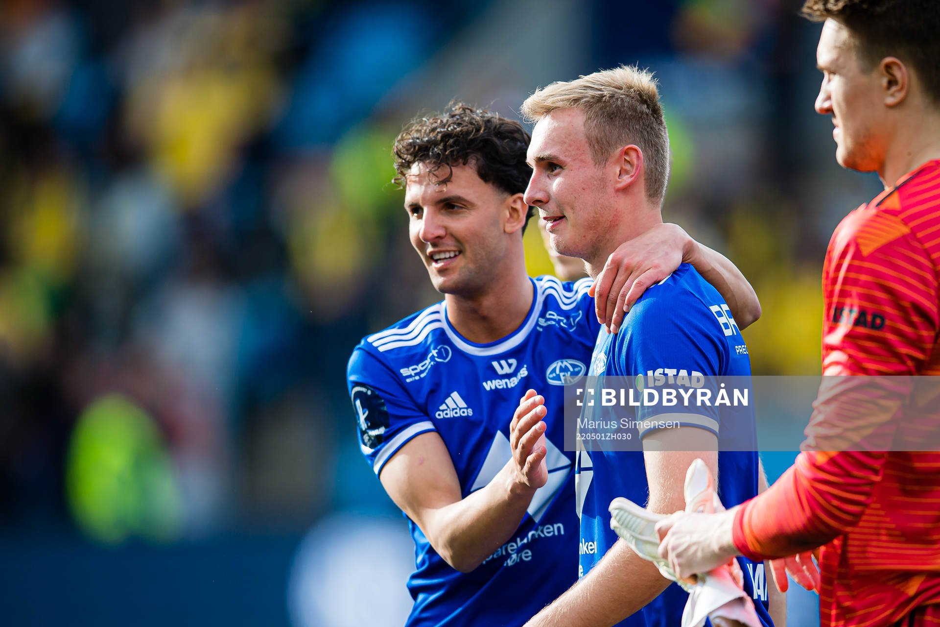 Rafik Zekhnini and Sivert Heggheim Mannsverk of Molde
