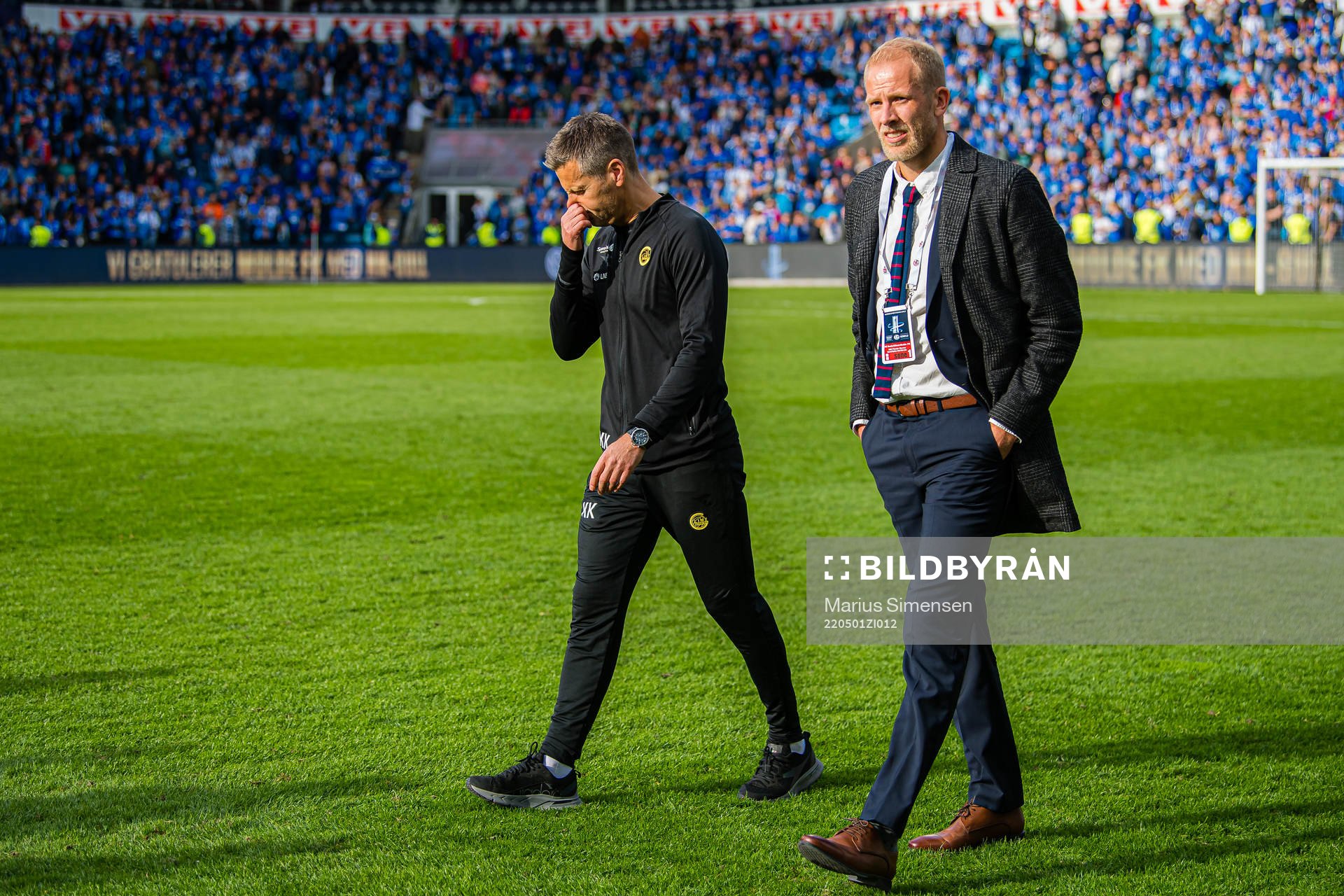Kjetil Knutsen, head coach of Bodø/Glimt, and Vegard