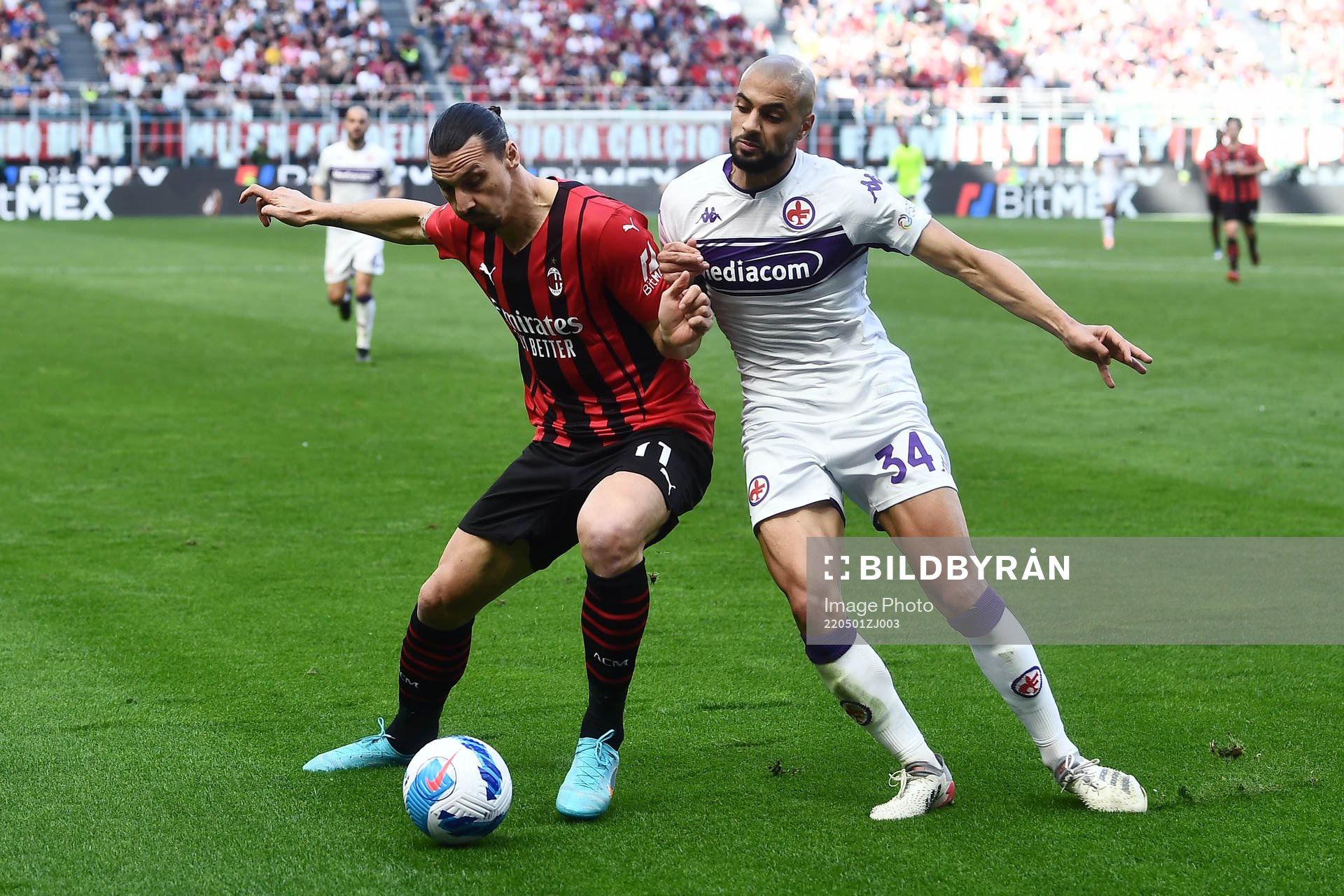 Zlatan Ibrahimovic of Milan