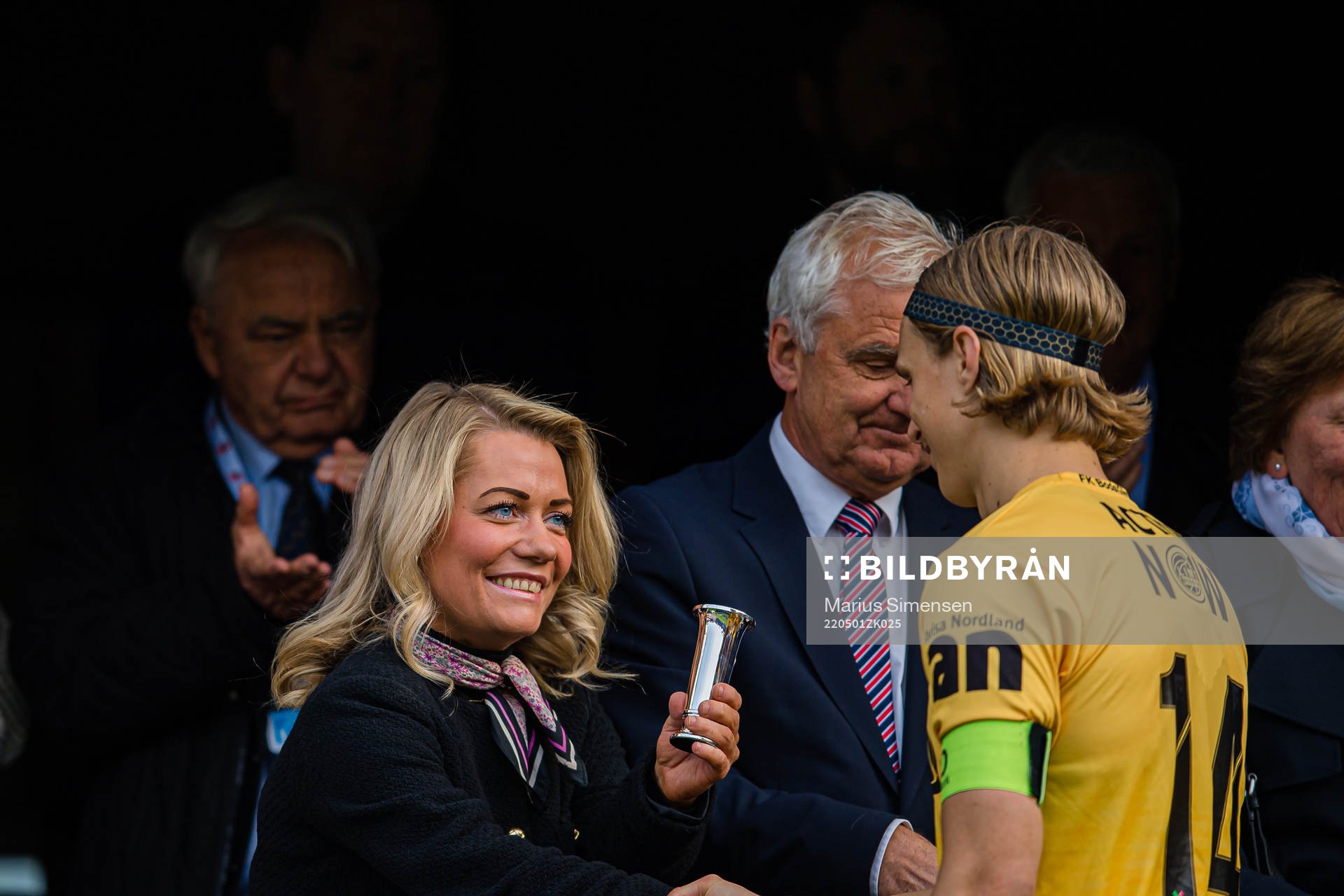 Sandra Borch, minister of agriculture and food, and Ulrik