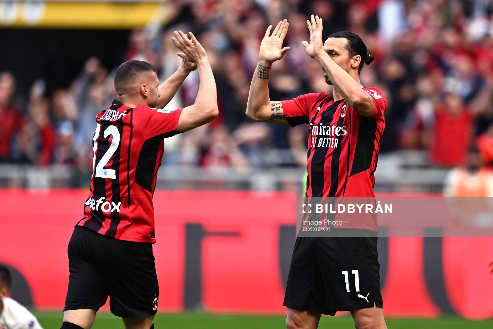 Zlatan Ibrahimovic of Milan