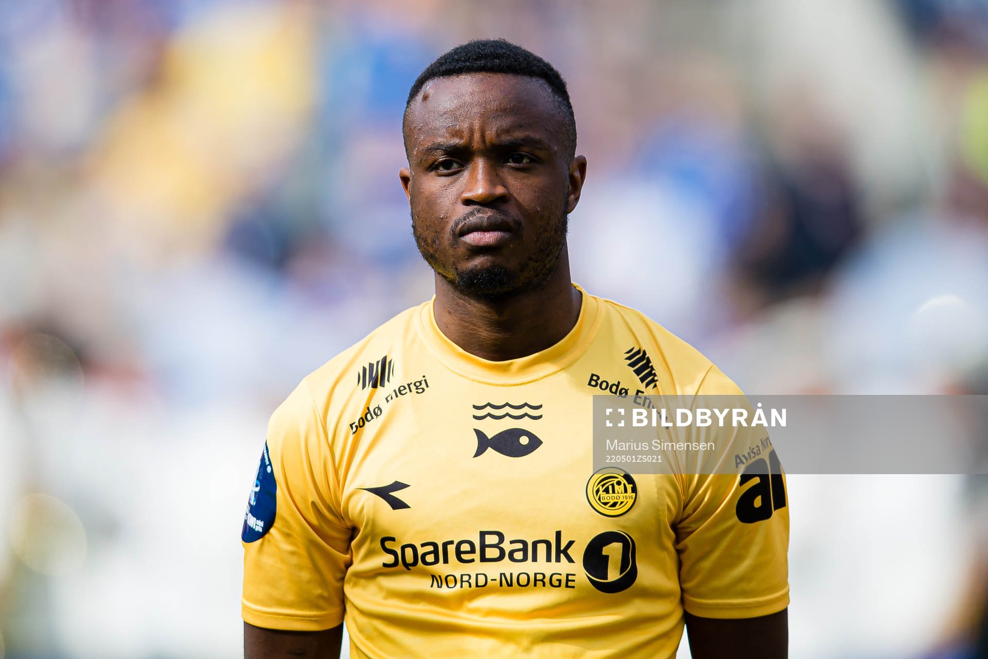 Brice Wembangomo of Bodø/Glimt