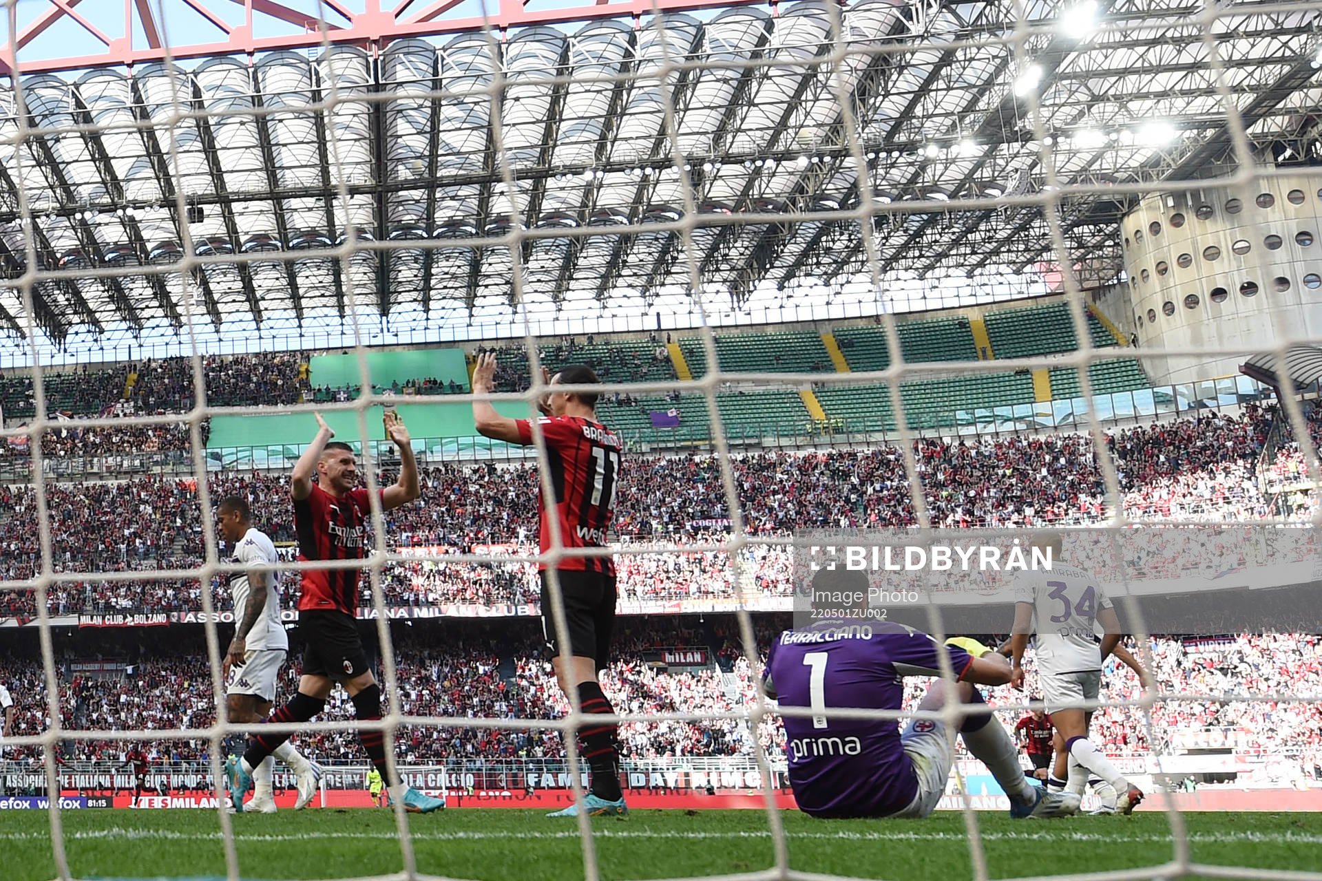 Zlatan Ibrahimovic celebrates
