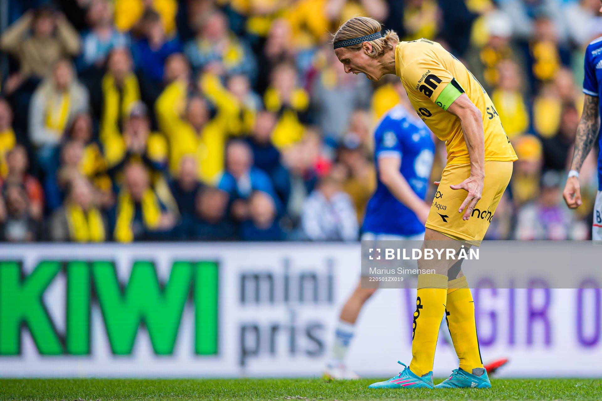 Ulrik Saltnes of Bodø/Glimt reacts