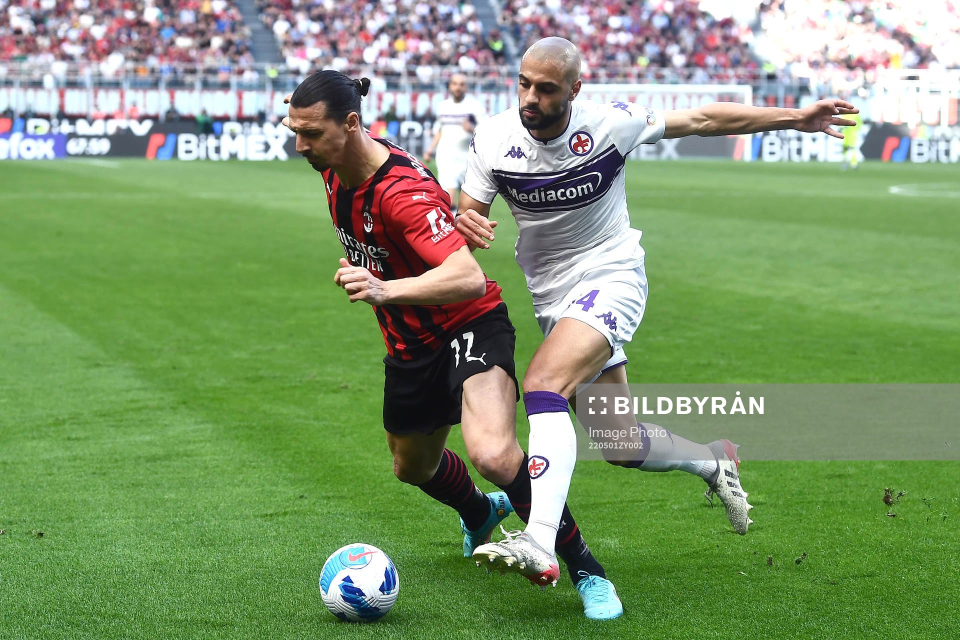 Zlatan Ibrahimovic of Milan