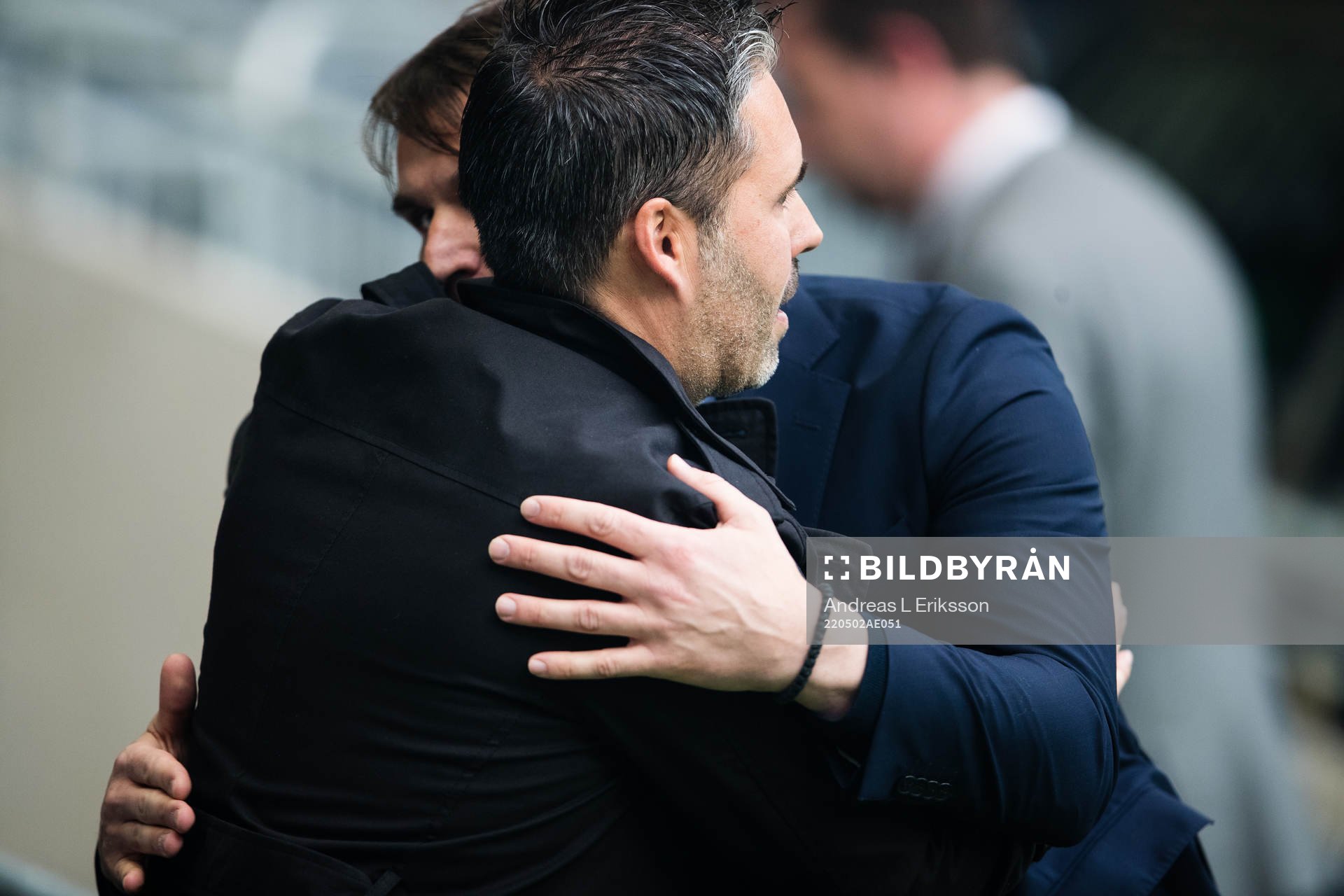 Hammarbys tränare Martí Cifuentes och Malmö FFs tränare
