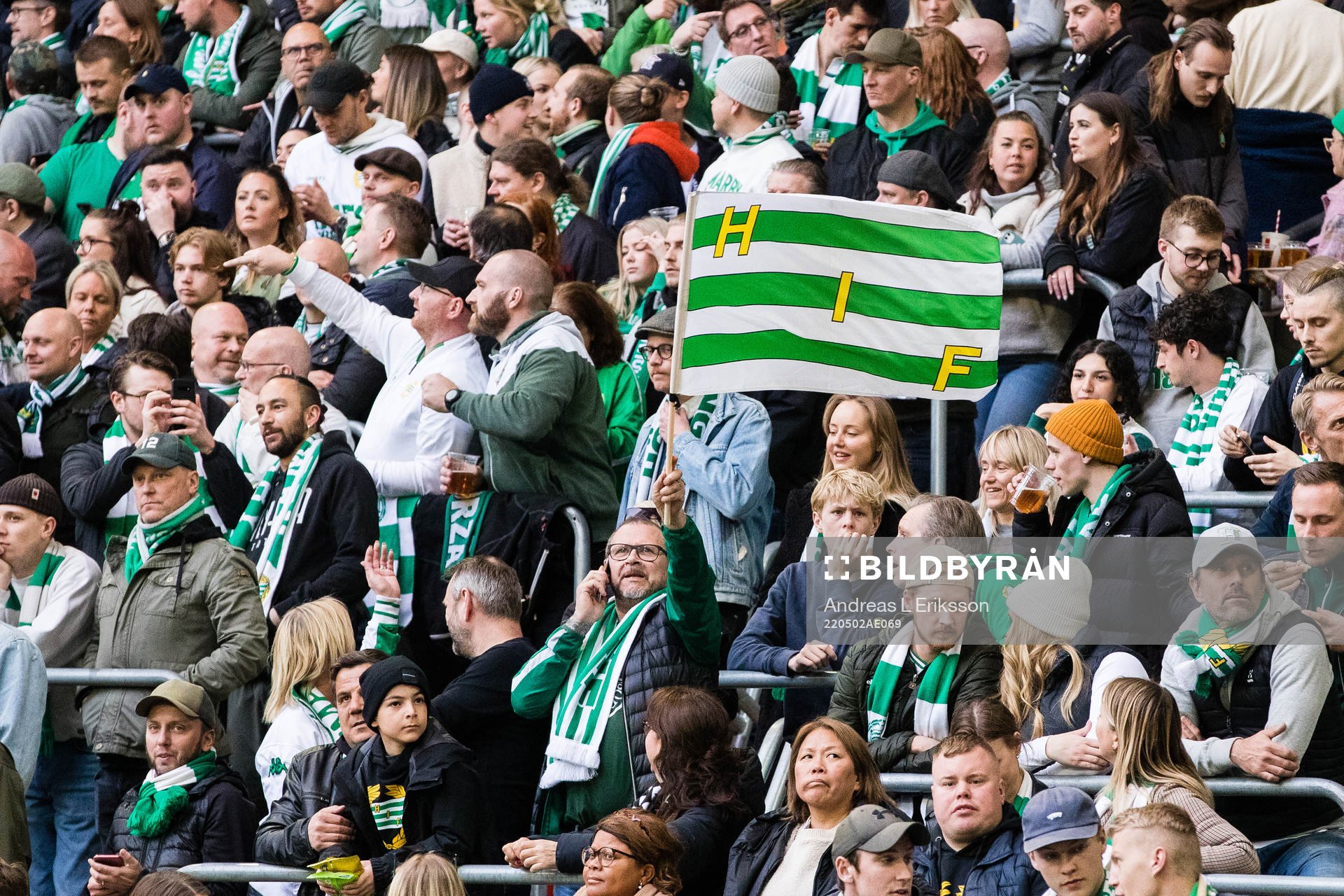 Supportrar till Hammarby