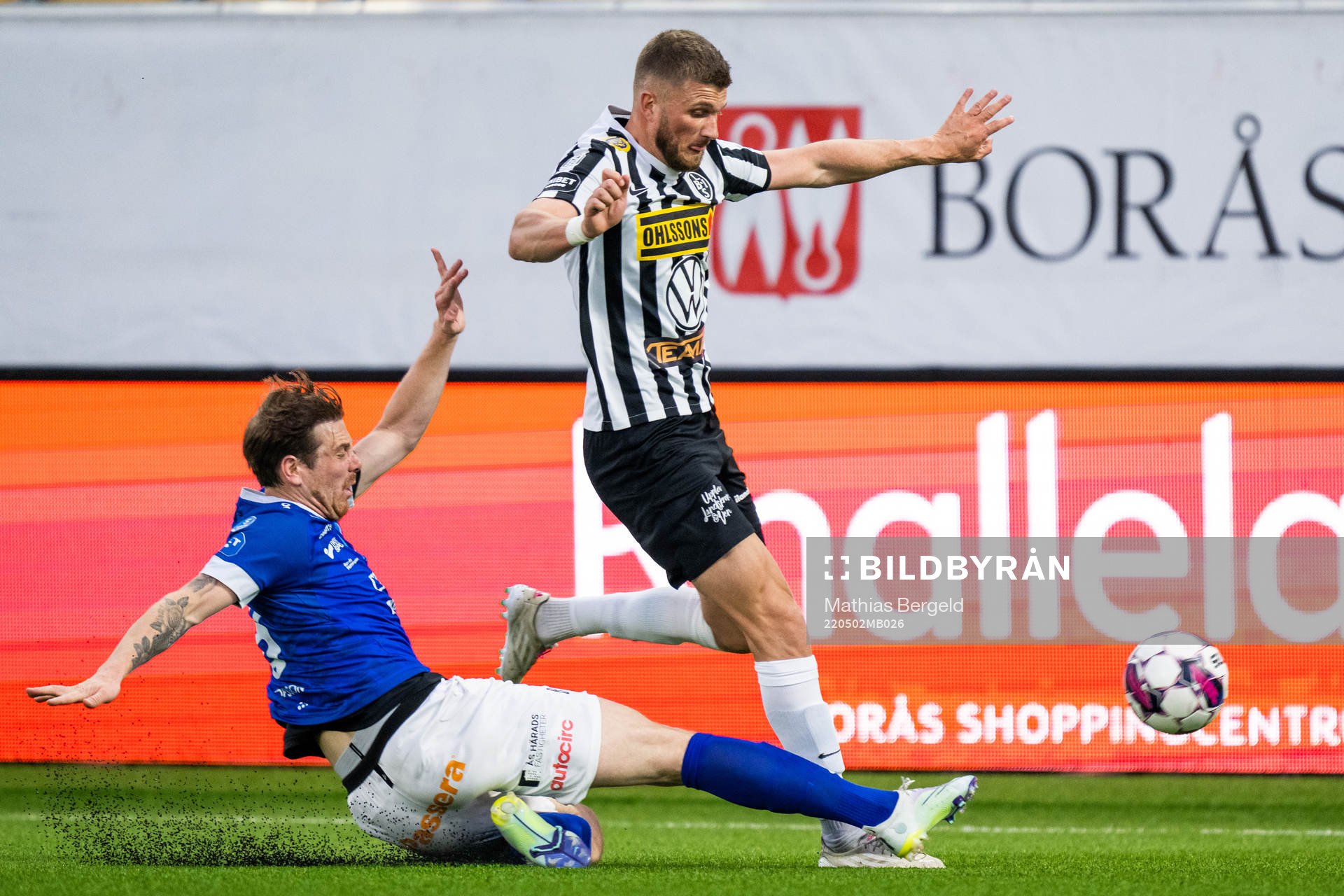 Norrbys Nicklas Savolainen och Landskronas Erik Pärsson