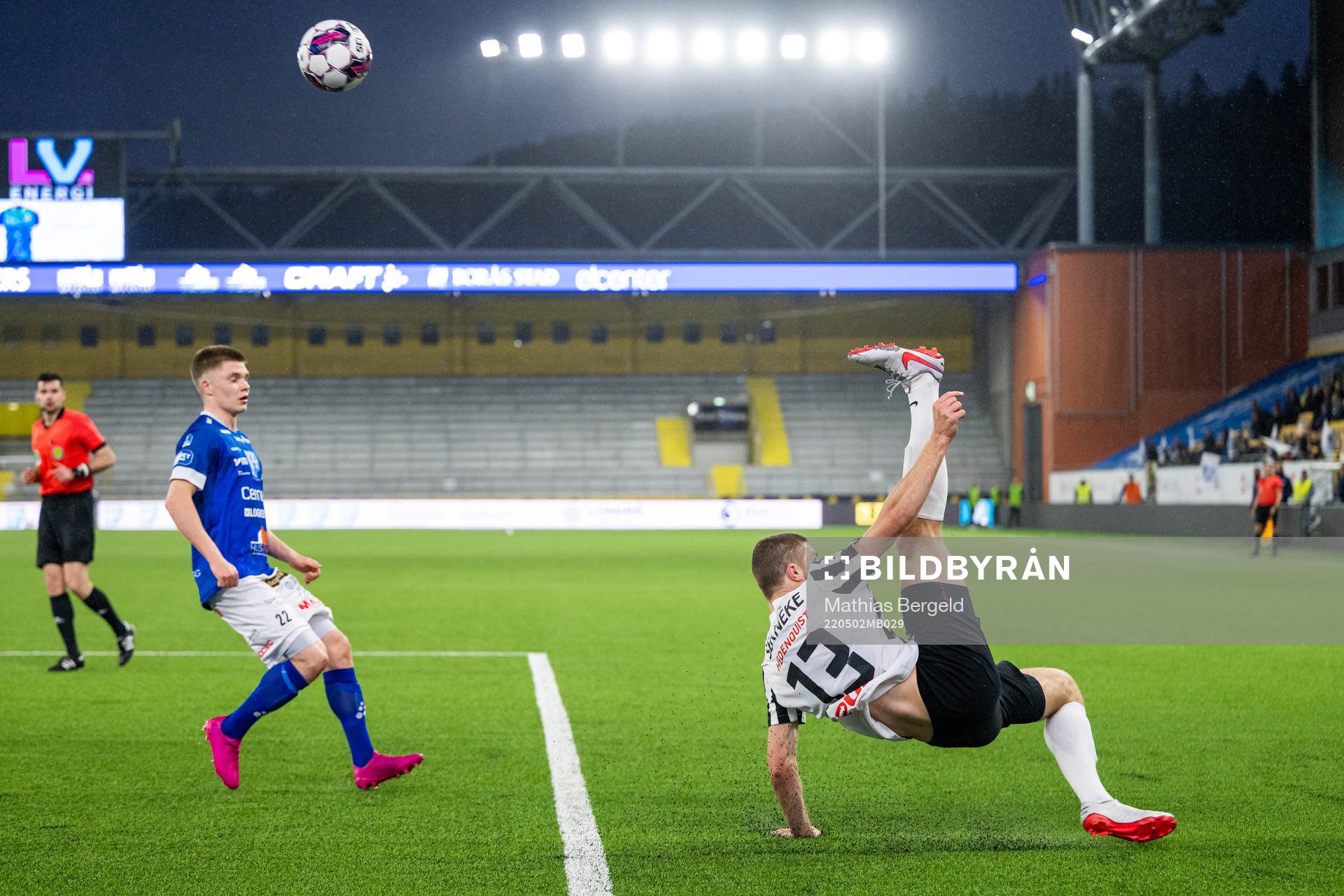 Norrbys Gustav Berggren och Landskronas Erik Hedenquist