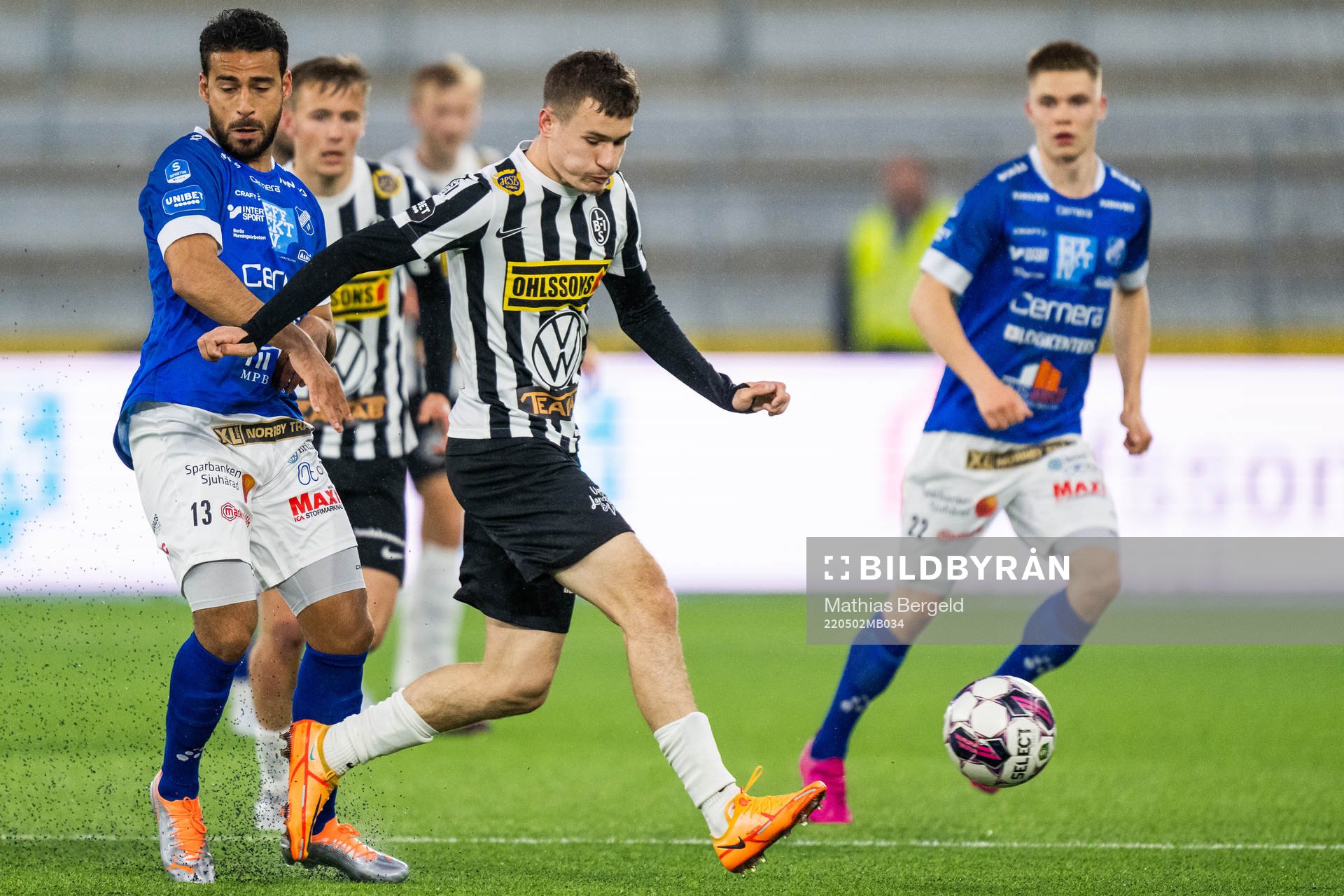 Norrbys Christian Rubio Sivodedov och Landskronas Robin