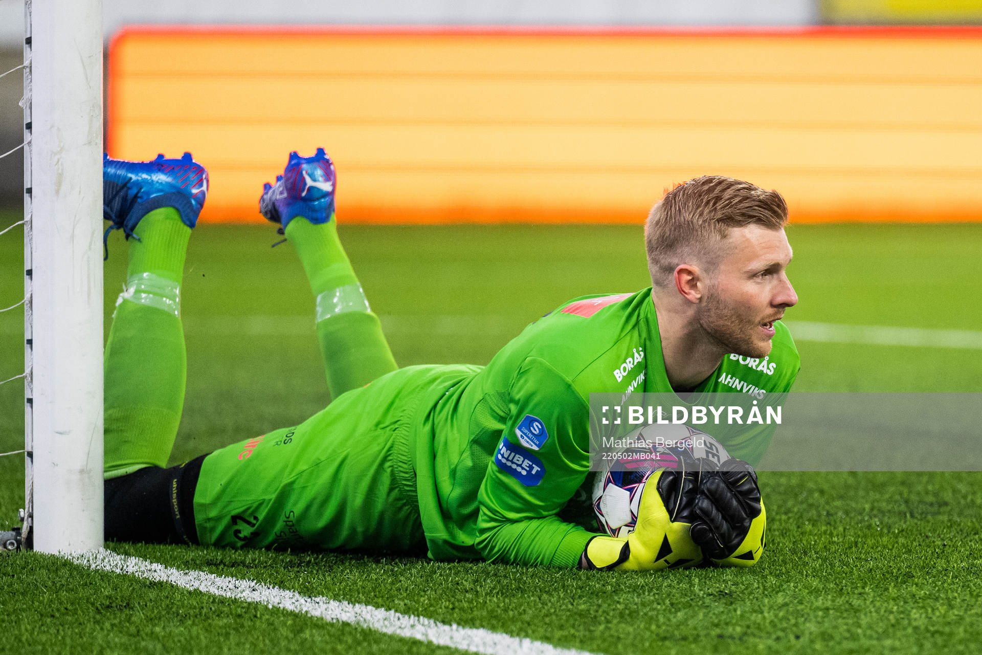 Norrbys målvakt Anton Cajtoft