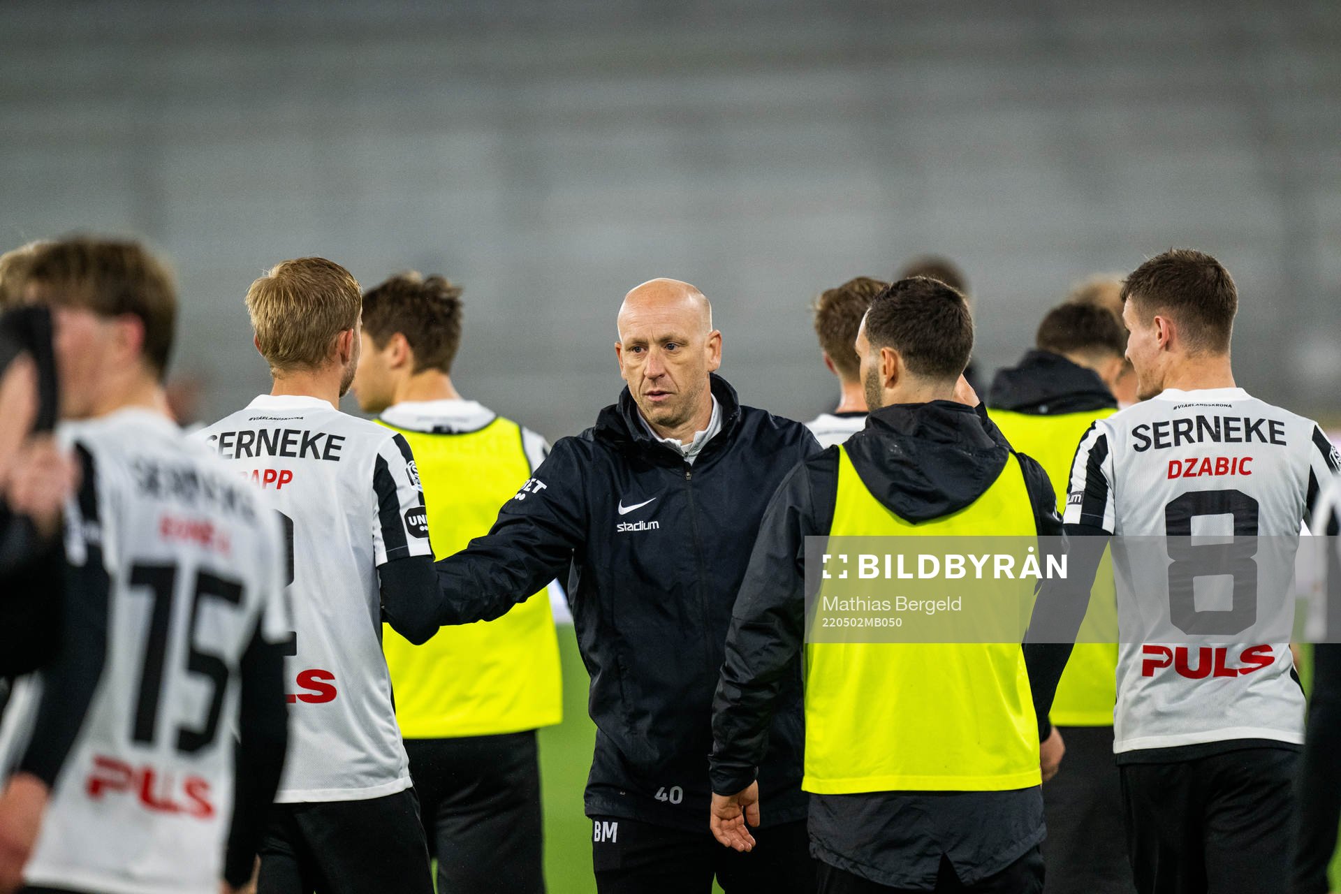 Landskronas tränare Billy Magnusson