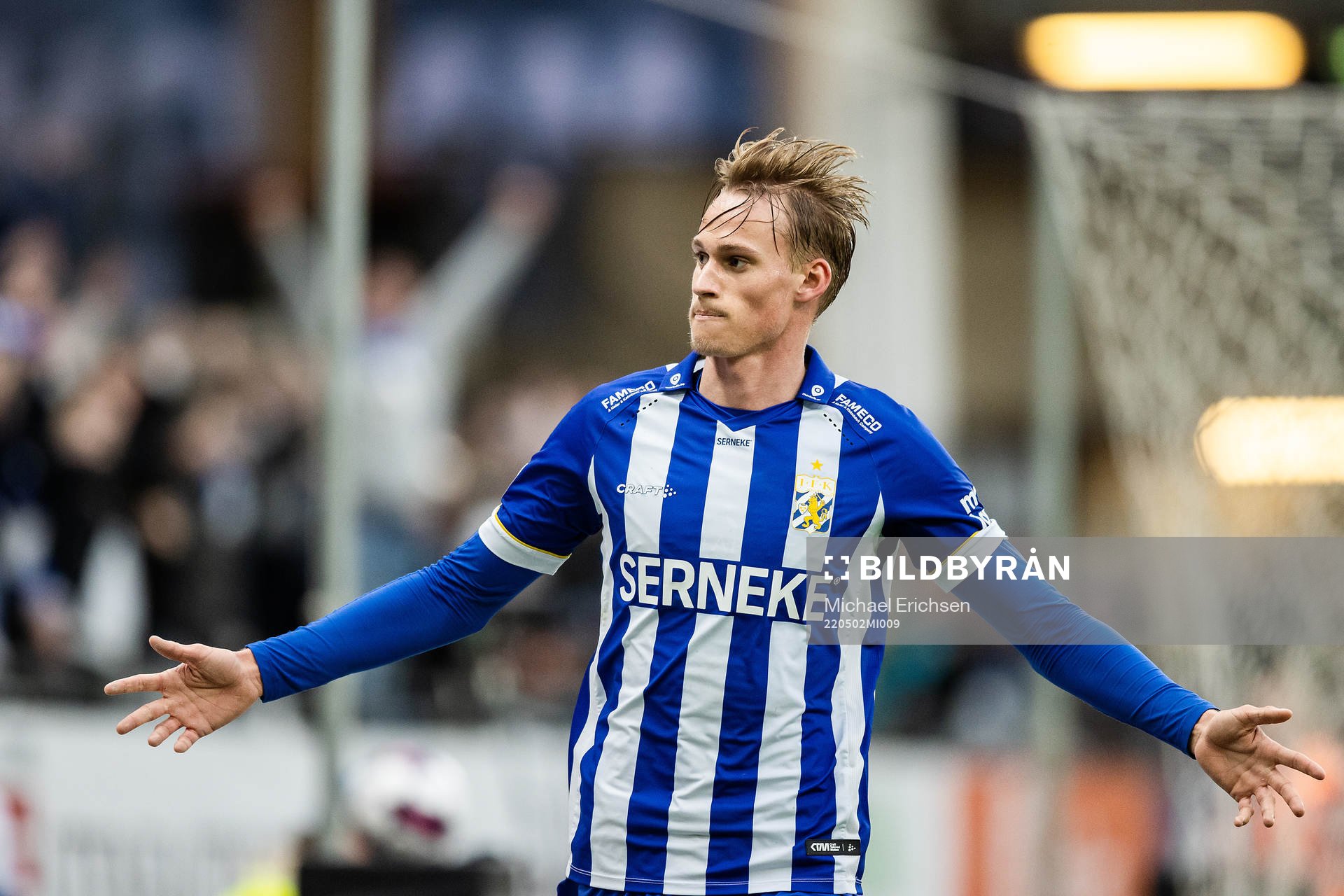 IFK Göteborgs Oscar Vilhelmsson jublar