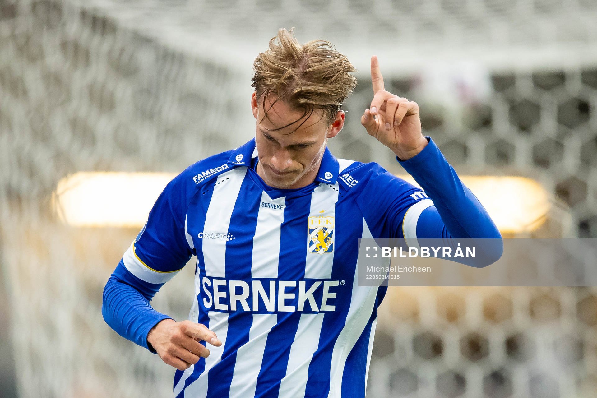 IFK Göteborgs Oscar Vilhelmsson jublar