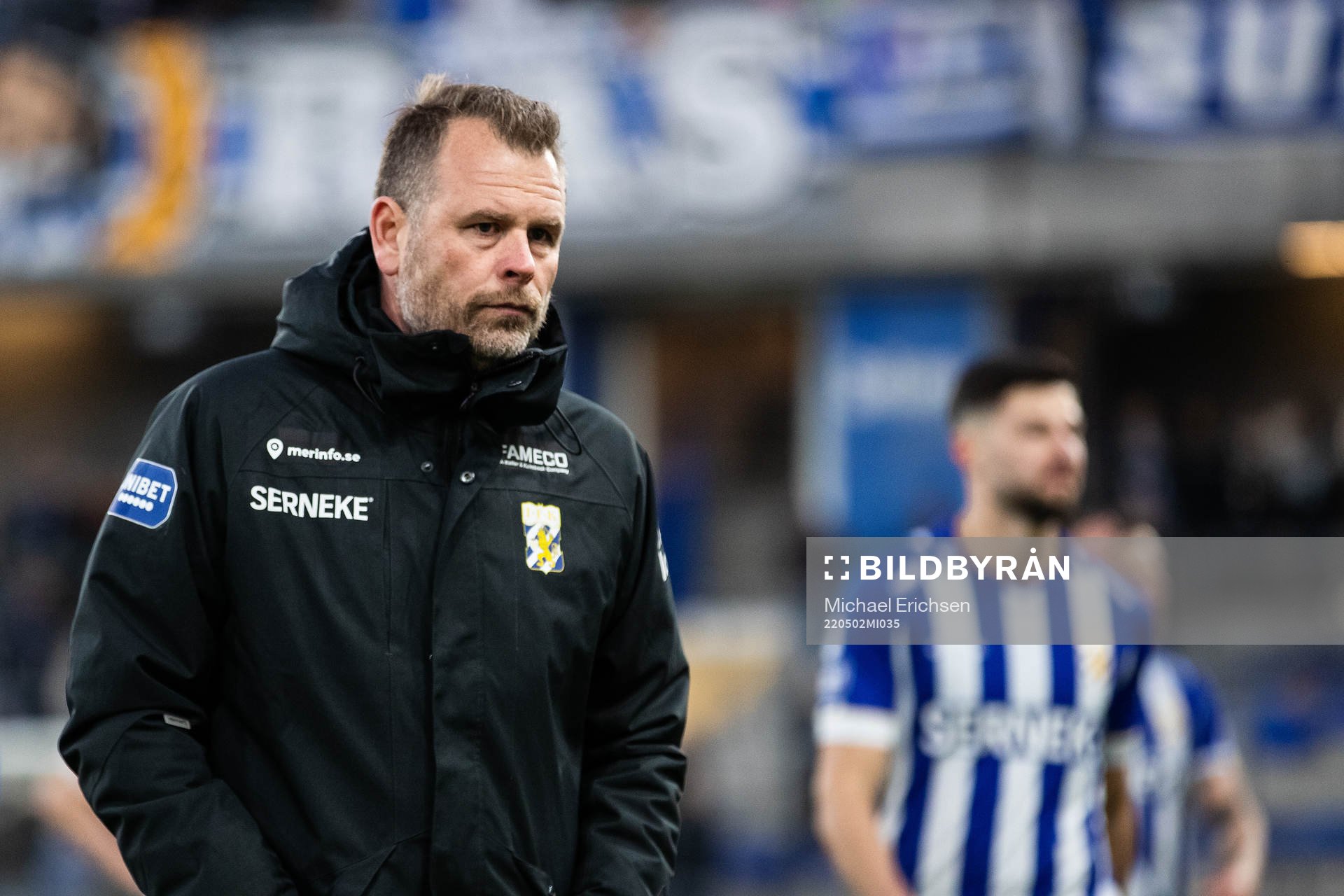 IFK Göteborgs tränare Mikael Stahre deppar