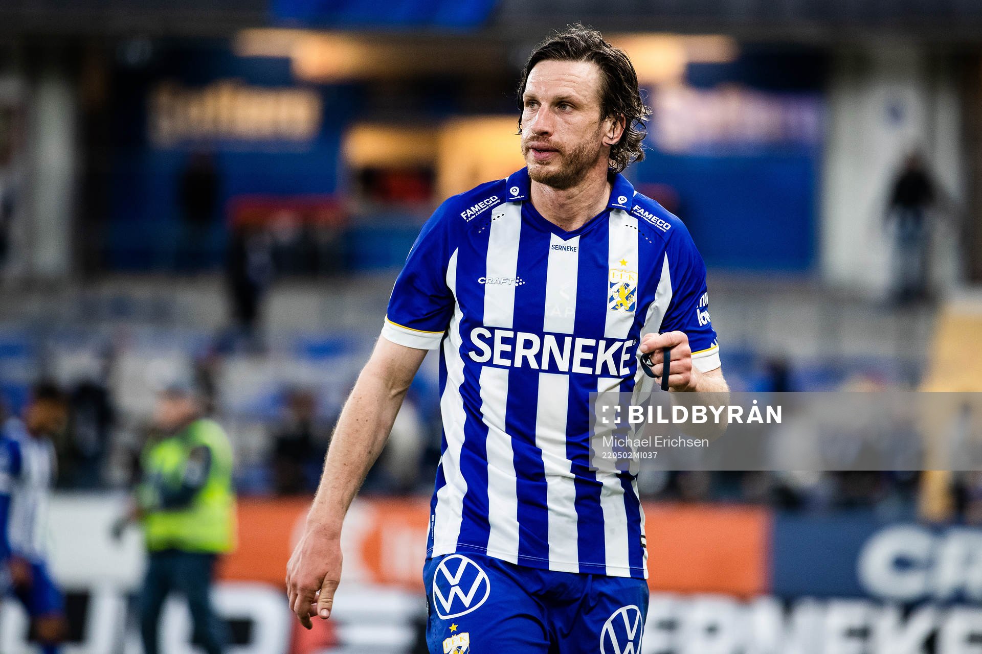 IFK Göteborgs Gustav Svensson deppar