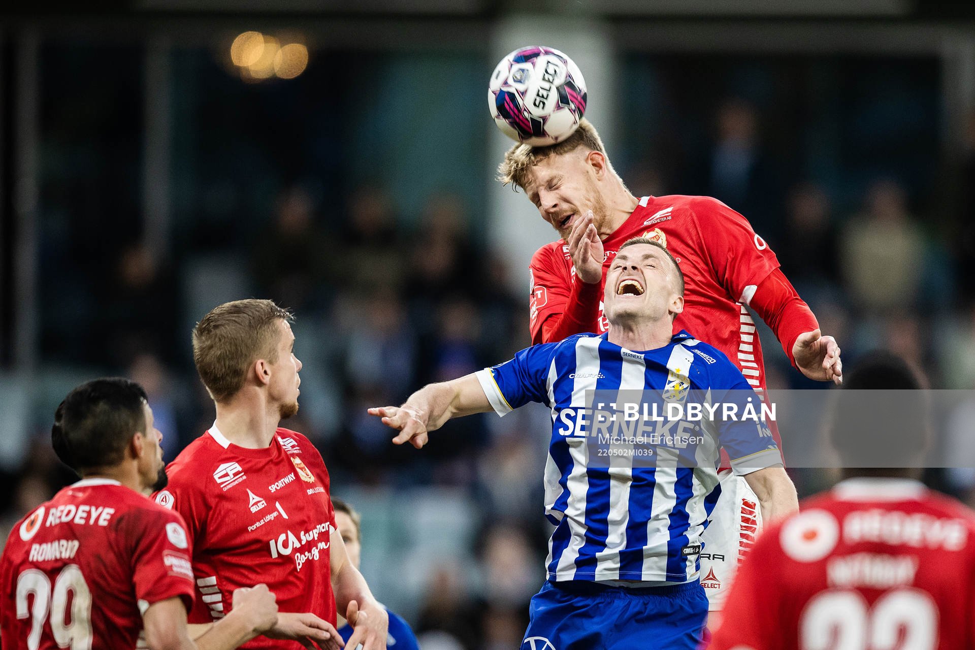 IFK Göteborgs Carl Johansson och Kalmars Lars Sætra