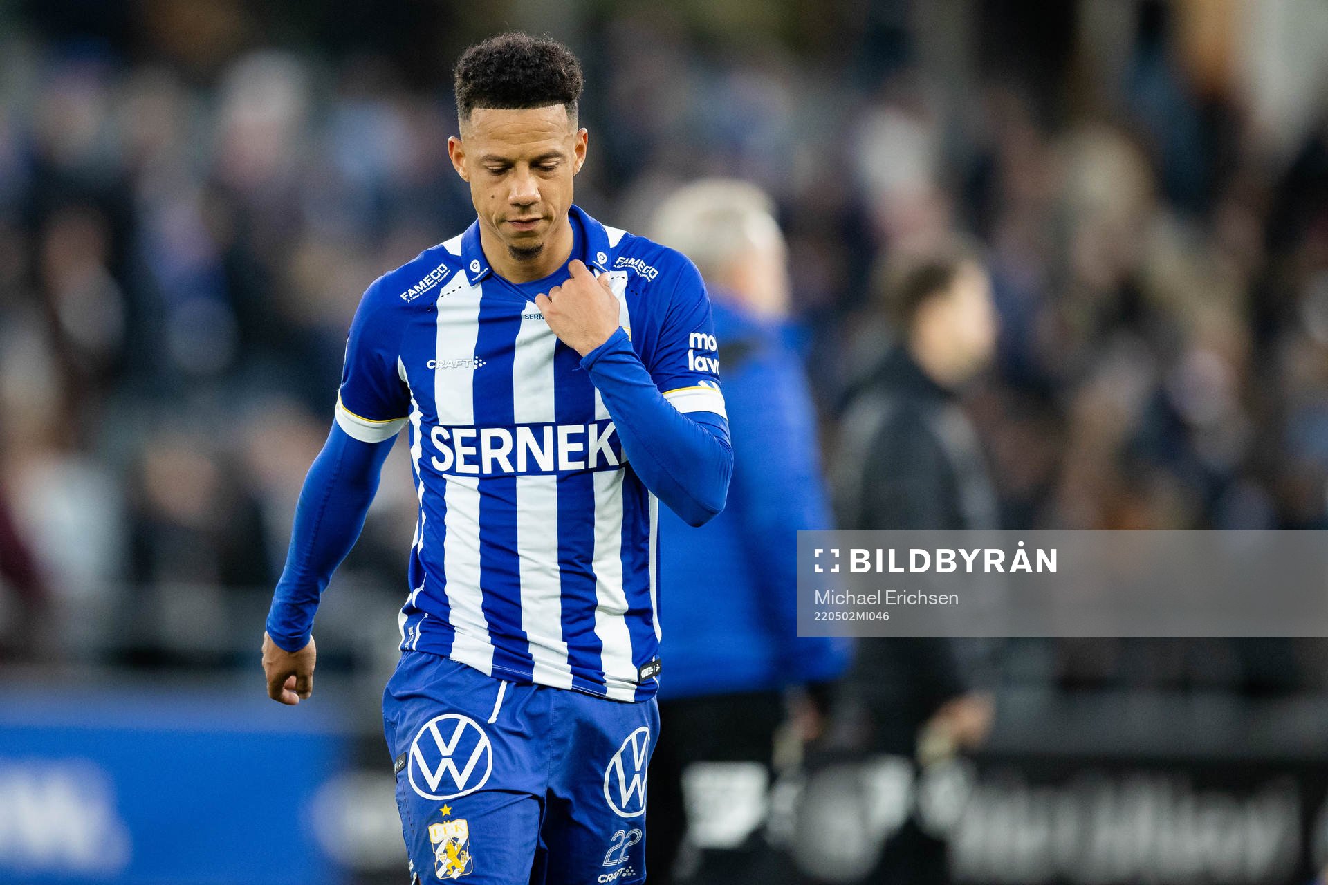 IFK Göteborgs Tobias Sana deppar