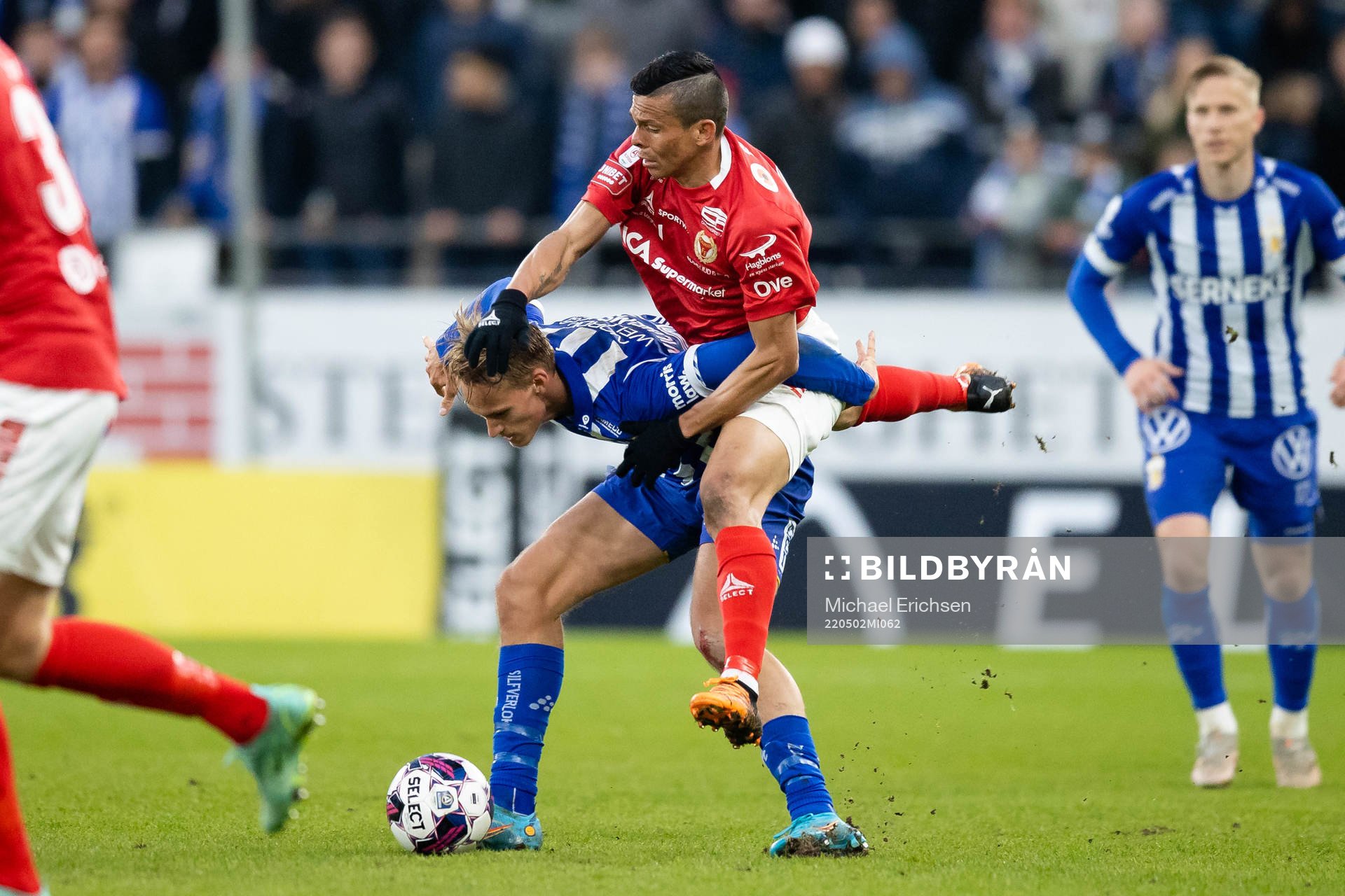 IFK Göteborgs Oscar Vilhelmsson och Kalmars Romario