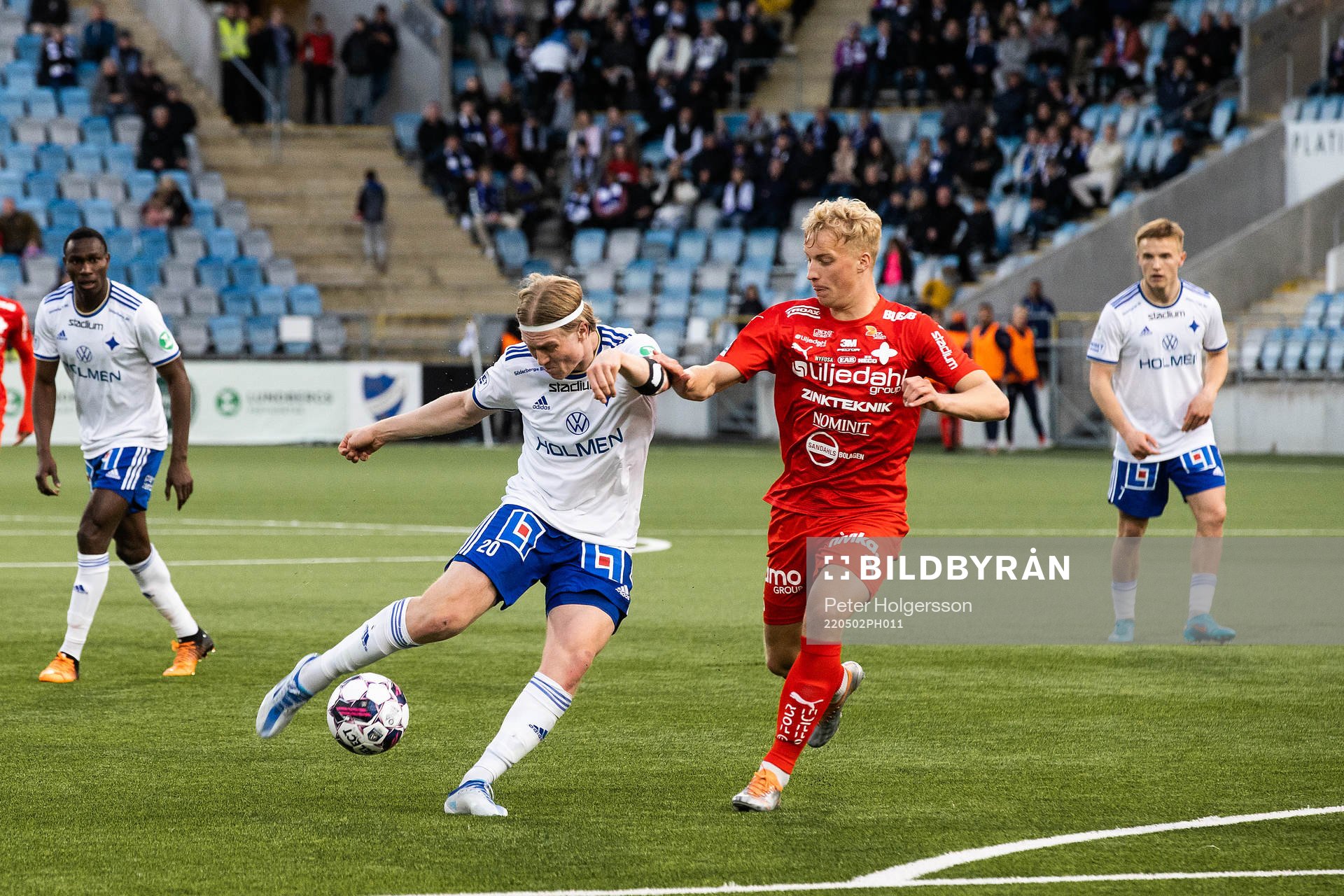 IFK Norrköpings Daniel Fritz Eid Värnamos Victor Larsson