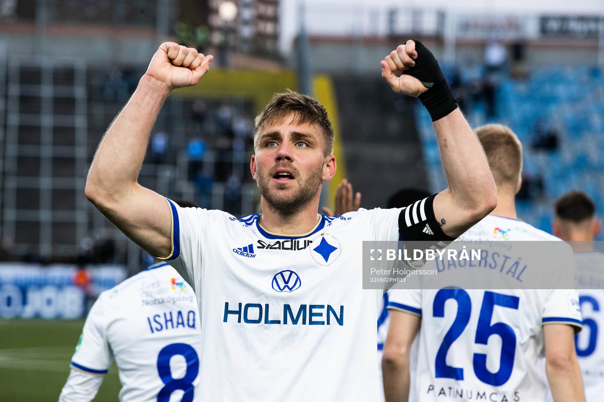 IFK Norrköpings Christoffer Nyman jublar