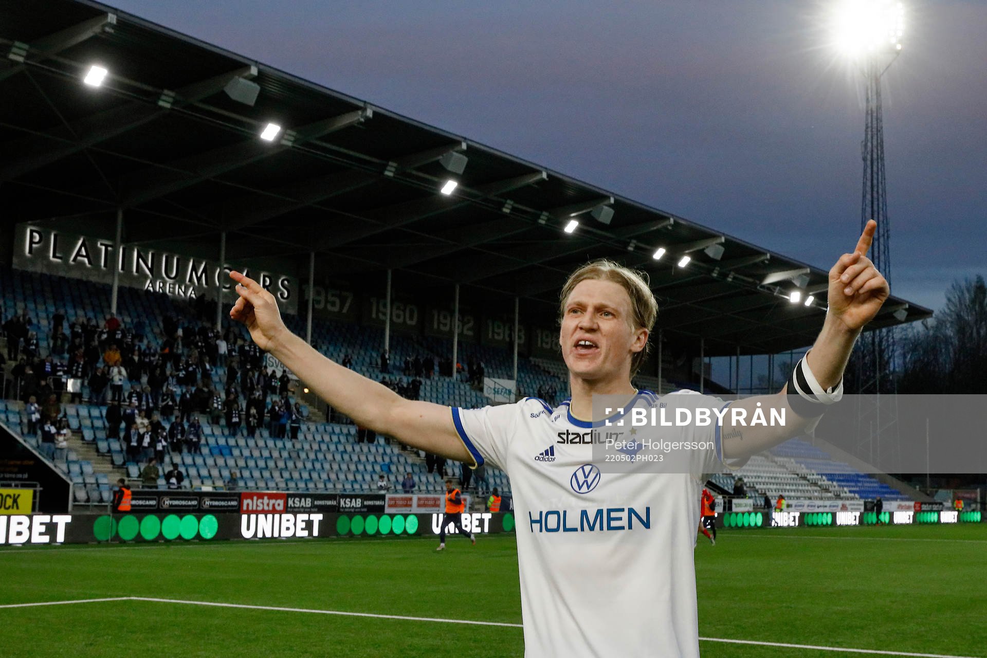 IFK Norrköpings Daniel Fritz Eid jublar