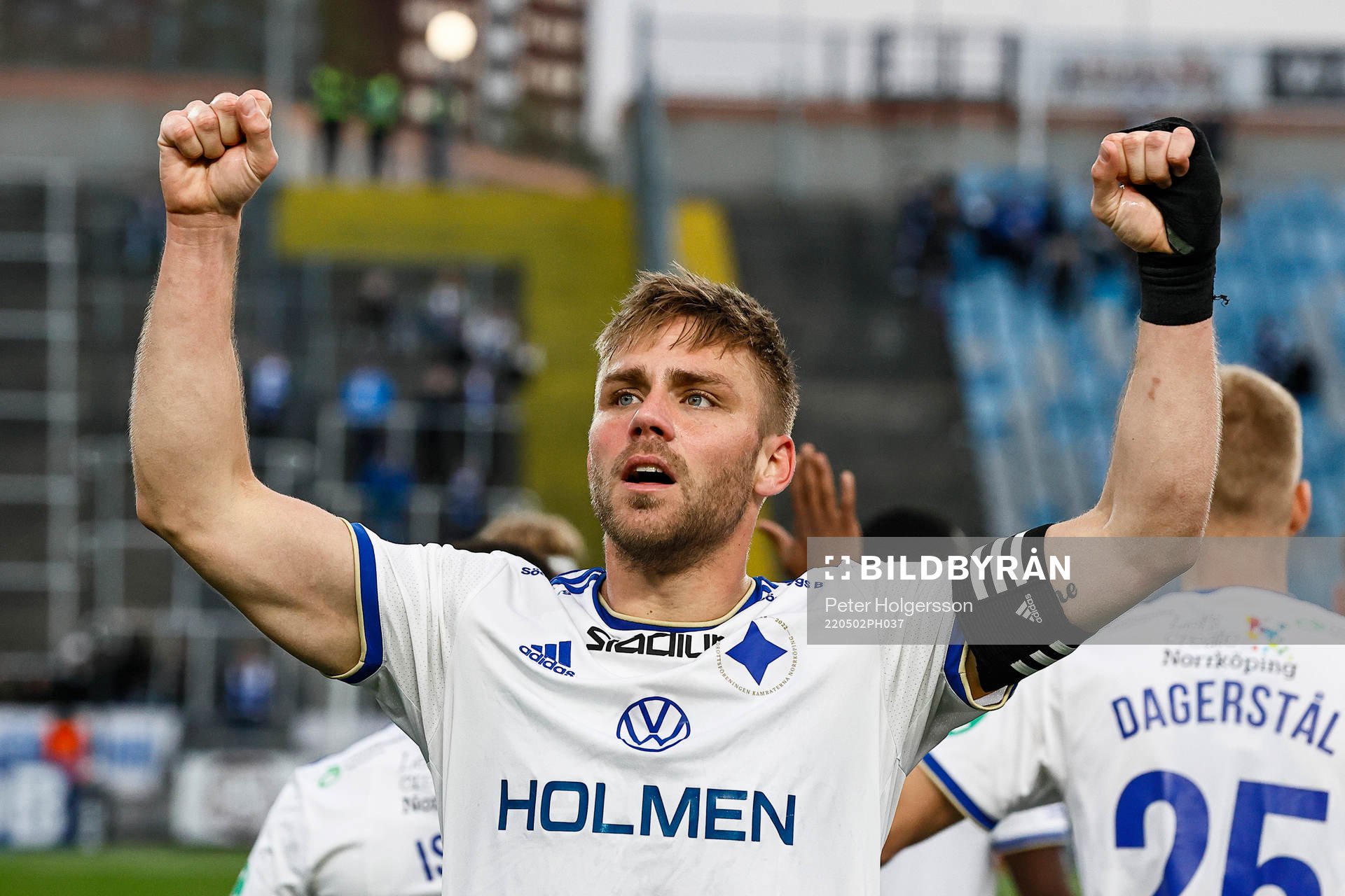 IFK Norrköpings Christoffer Nyman jublar