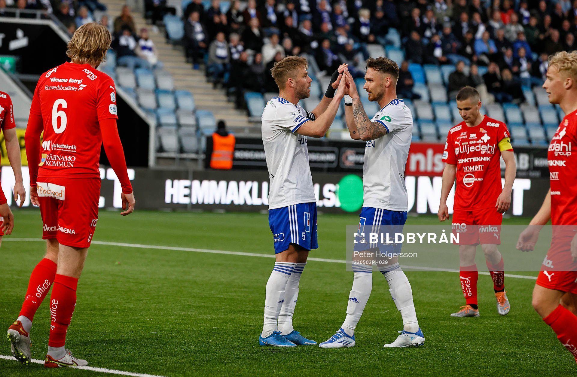 IFK Norrköpings Christoffer Nyman och Linus Wahlqvist