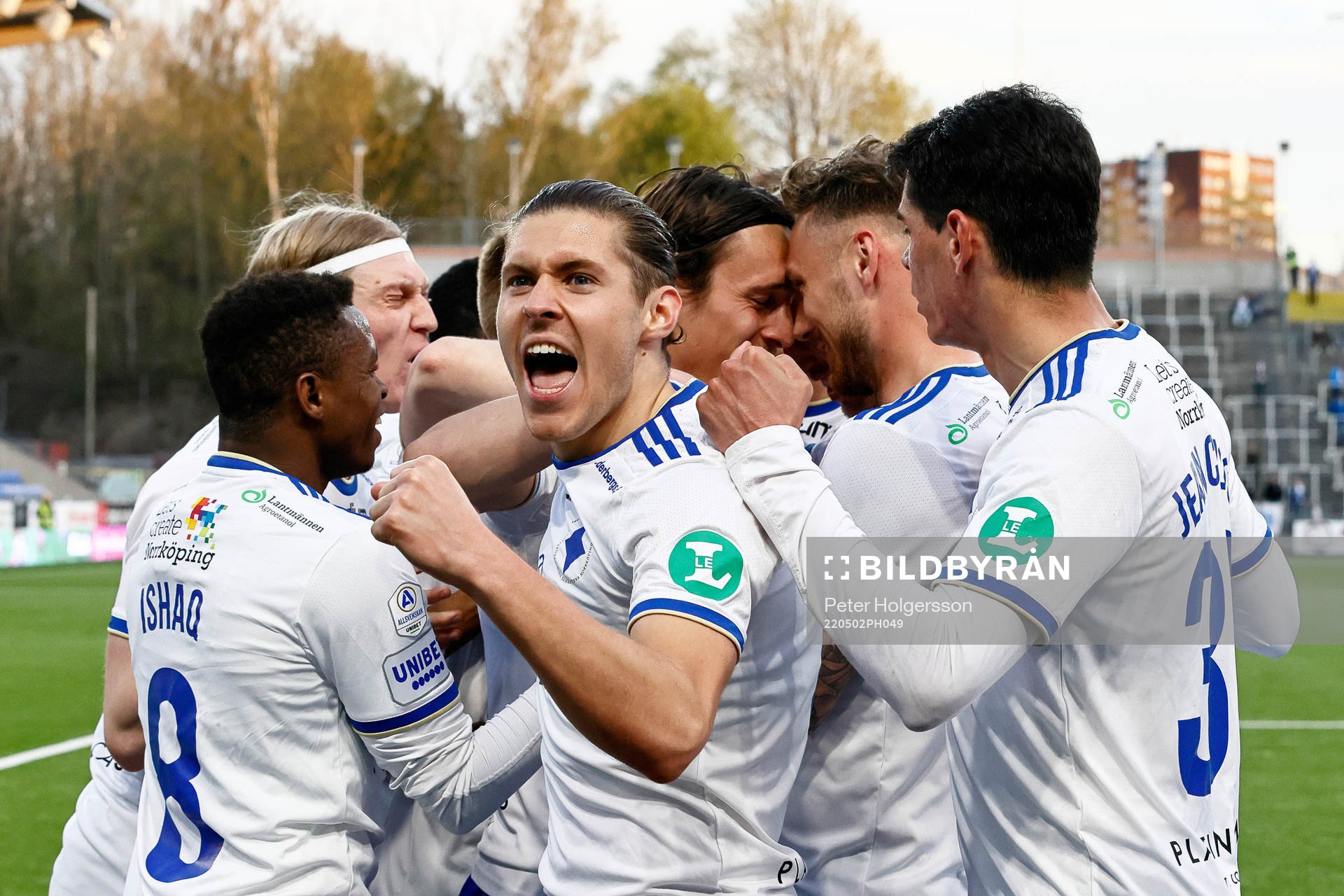 IFK Norrköpings Eman Markovic jublar