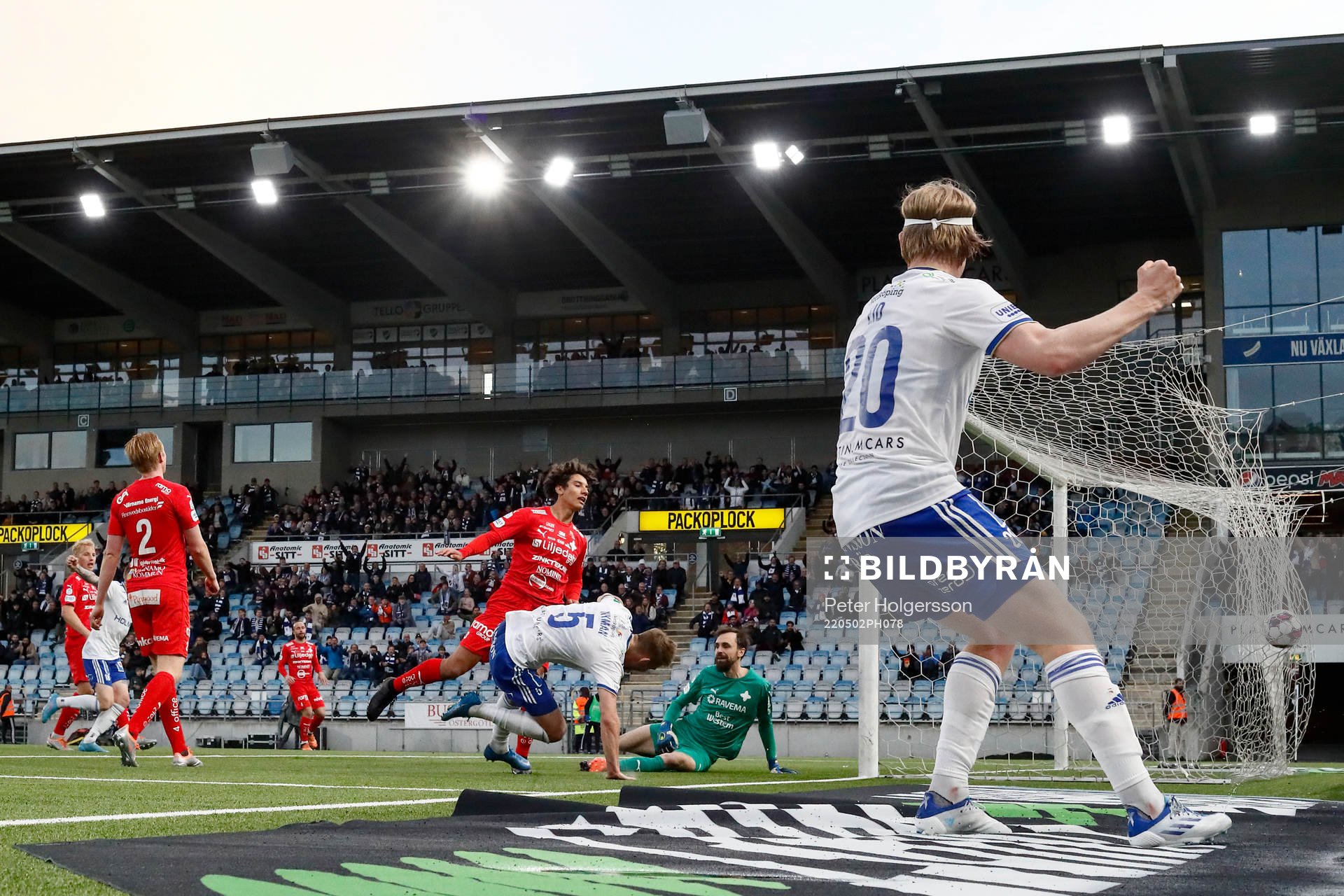 Mål 2-0 av IFK Norrköpings Christoffer Nyman förbi