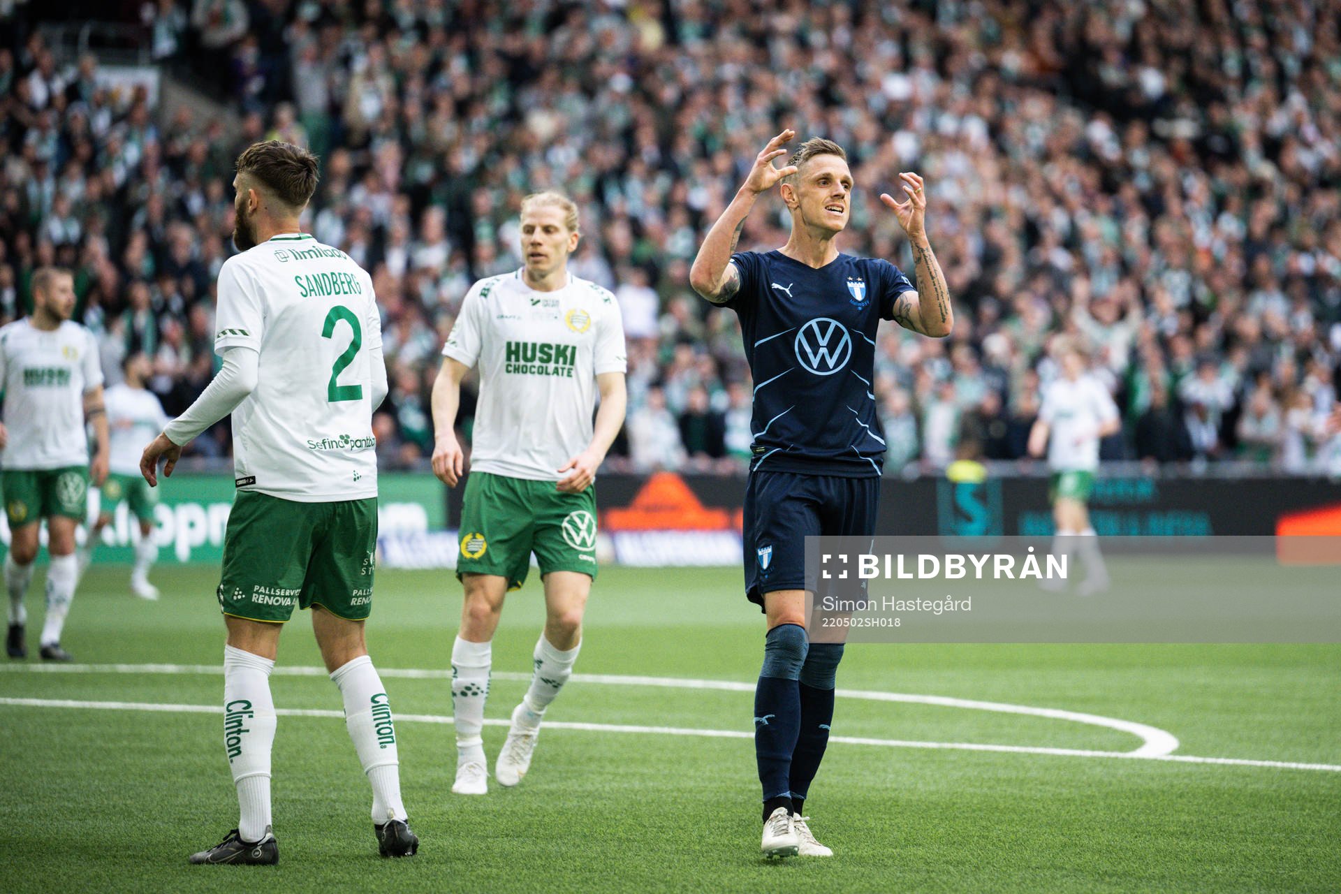 Malmö FFs Sören Rieks deppar