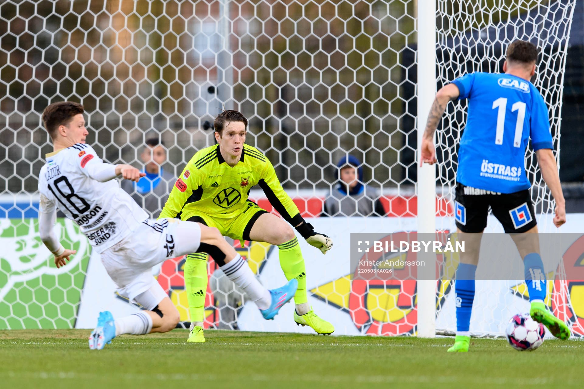 Östersunds målvakt Andrew Mills