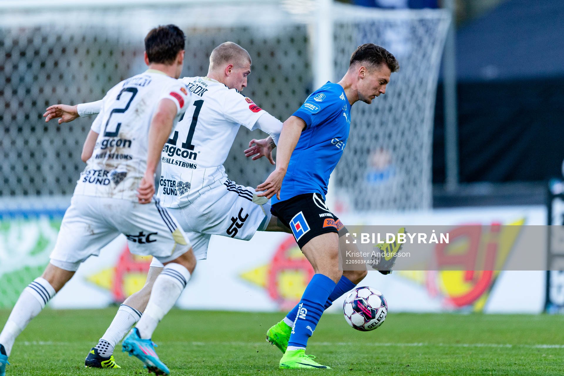Östersunds Simon Kroon och Halmstads Samuel Kroon