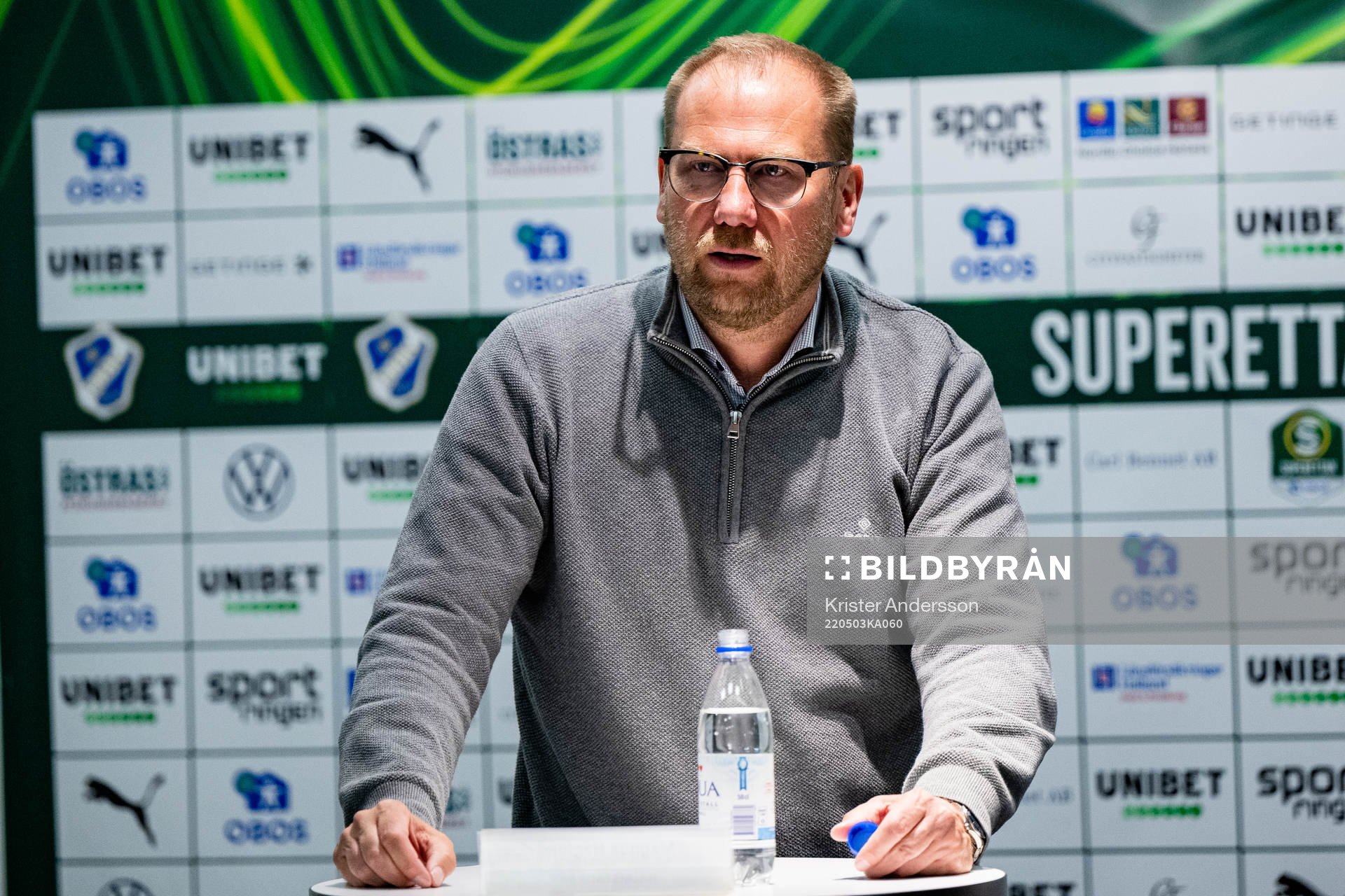 Halmstads tränare Magnus Haglund